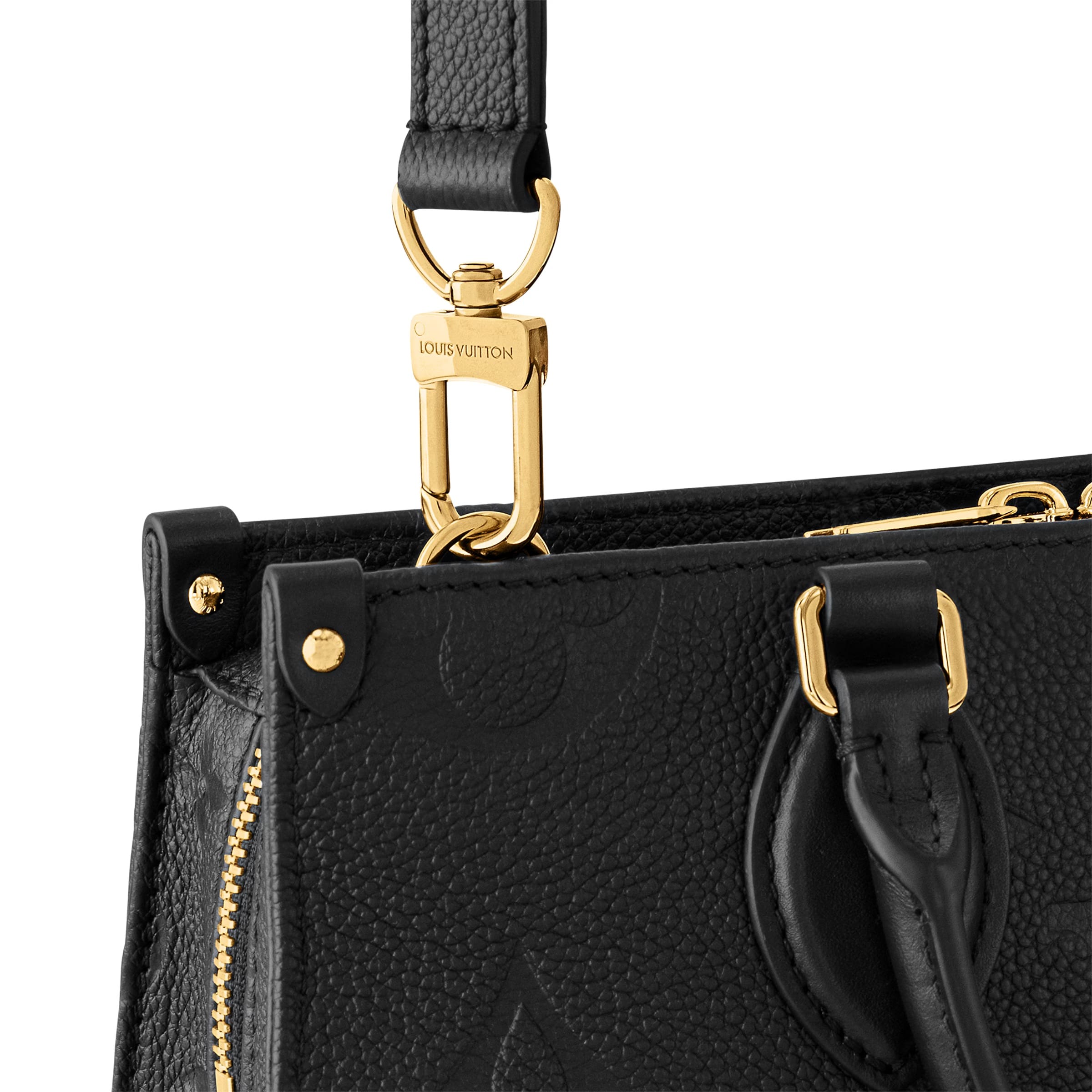 Túi đen Louis Vuitton OnTheGo East West Monogram Empreinte Black 1