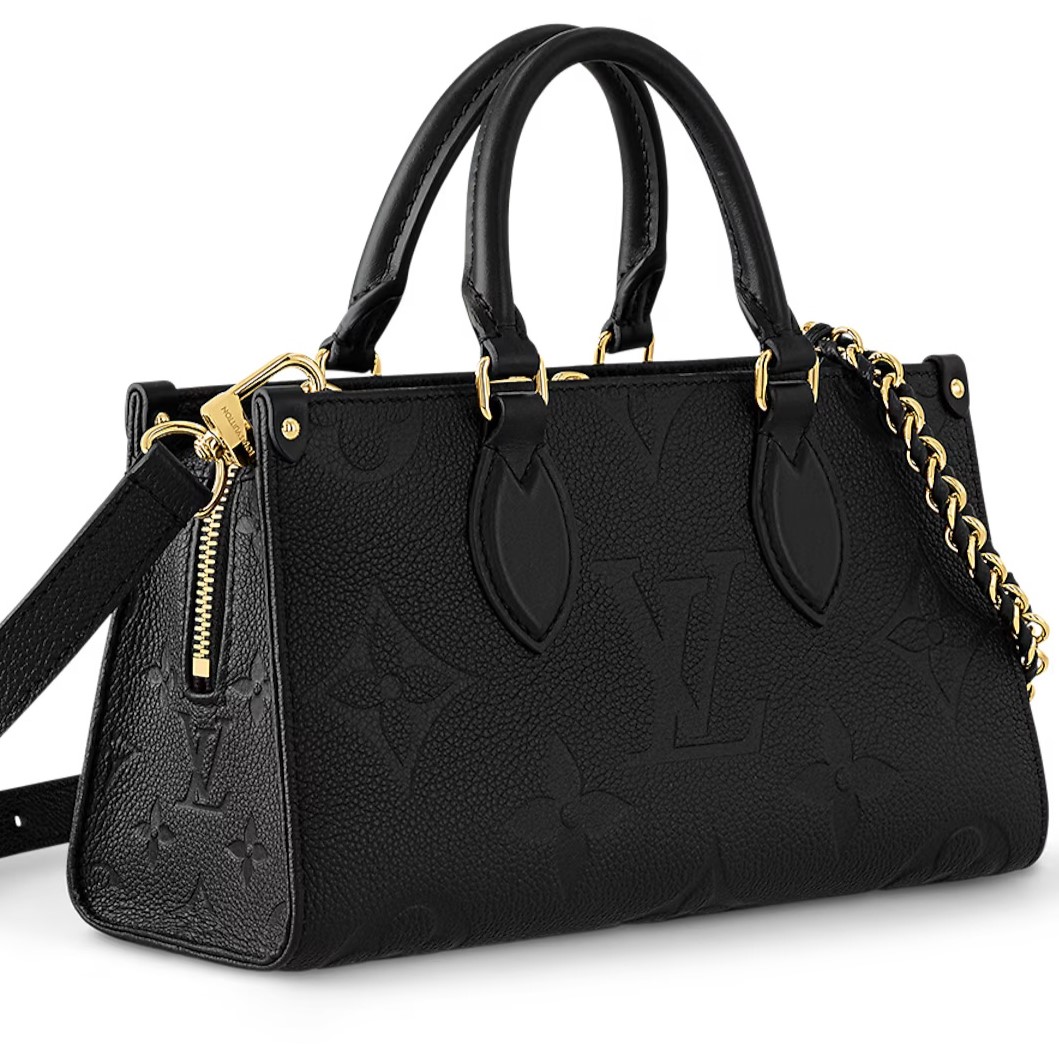 Túi đen Louis Vuitton OnTheGo East West Monogram Empreinte Black 5