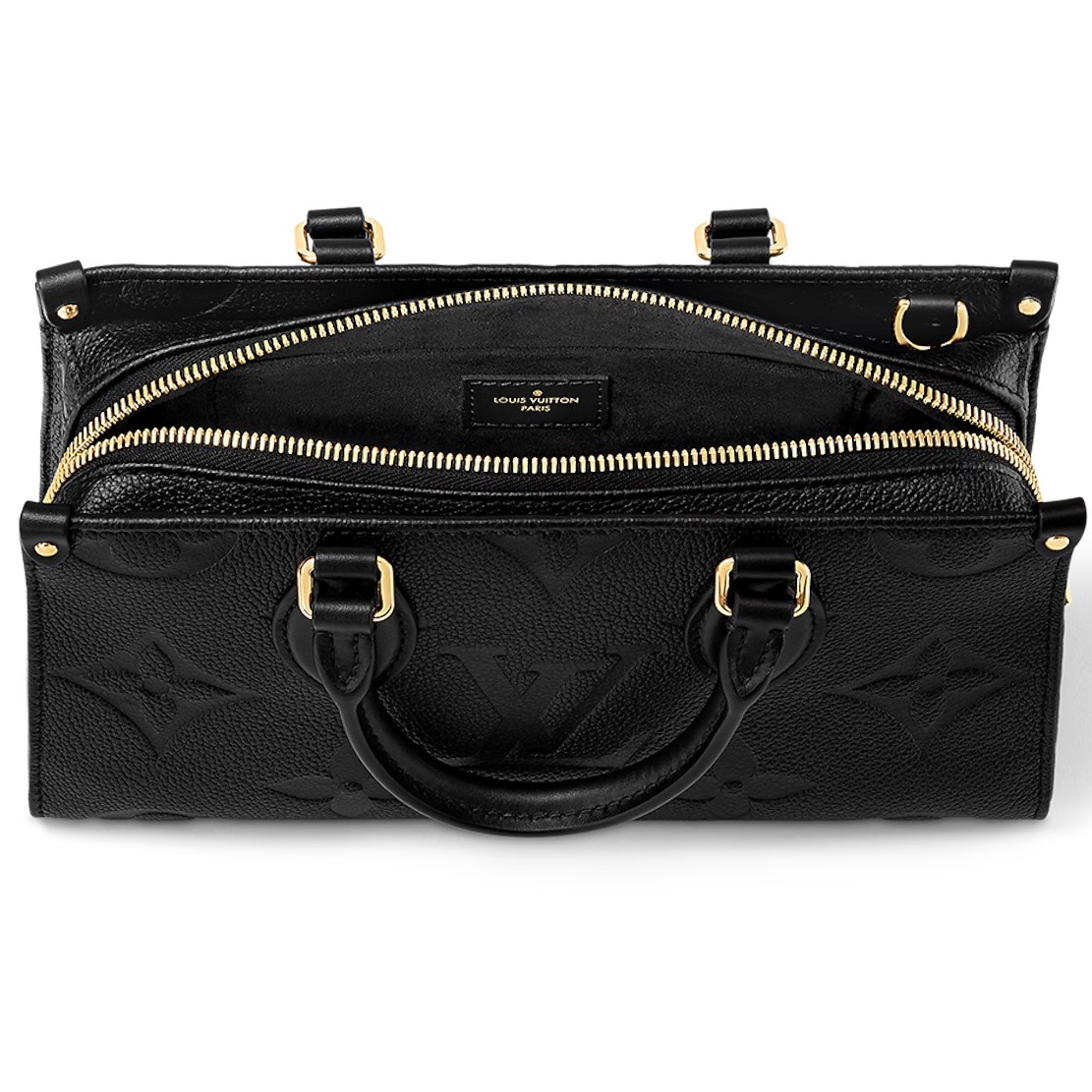 Túi đen Louis Vuitton OnTheGo East West Monogram Empreinte Black 2