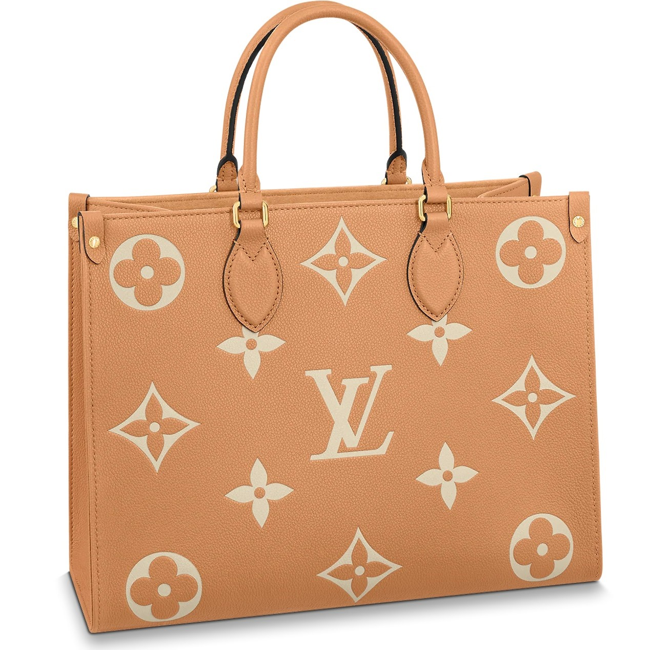 Louis Vuitton Bi-Color Beige/Arizona Monogram Empreinte Leather
