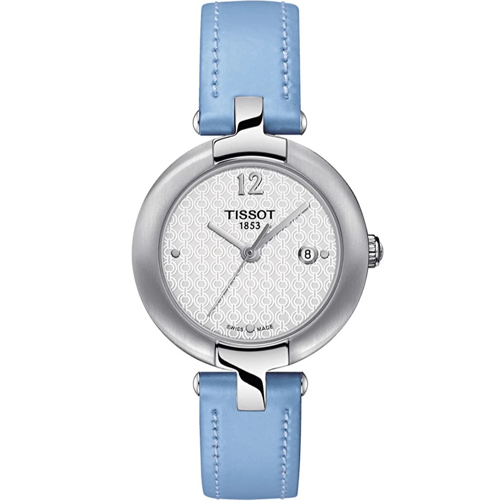 Đồng Hồ đeo tay Nữ Tissot Quartz Pinky Blue Dial Sapphire T0842101601702 4