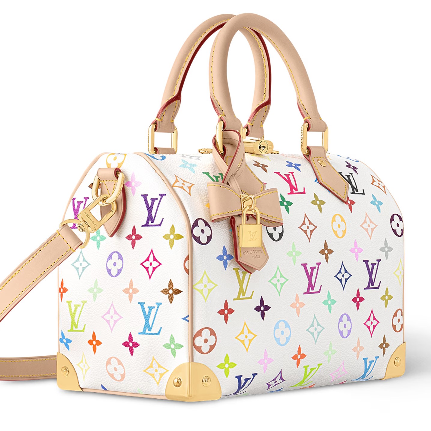 Túi đeo nữ Louis Vuitton Speedy Bandoulière 25 LV x TM Monogram Canvas M13085 6