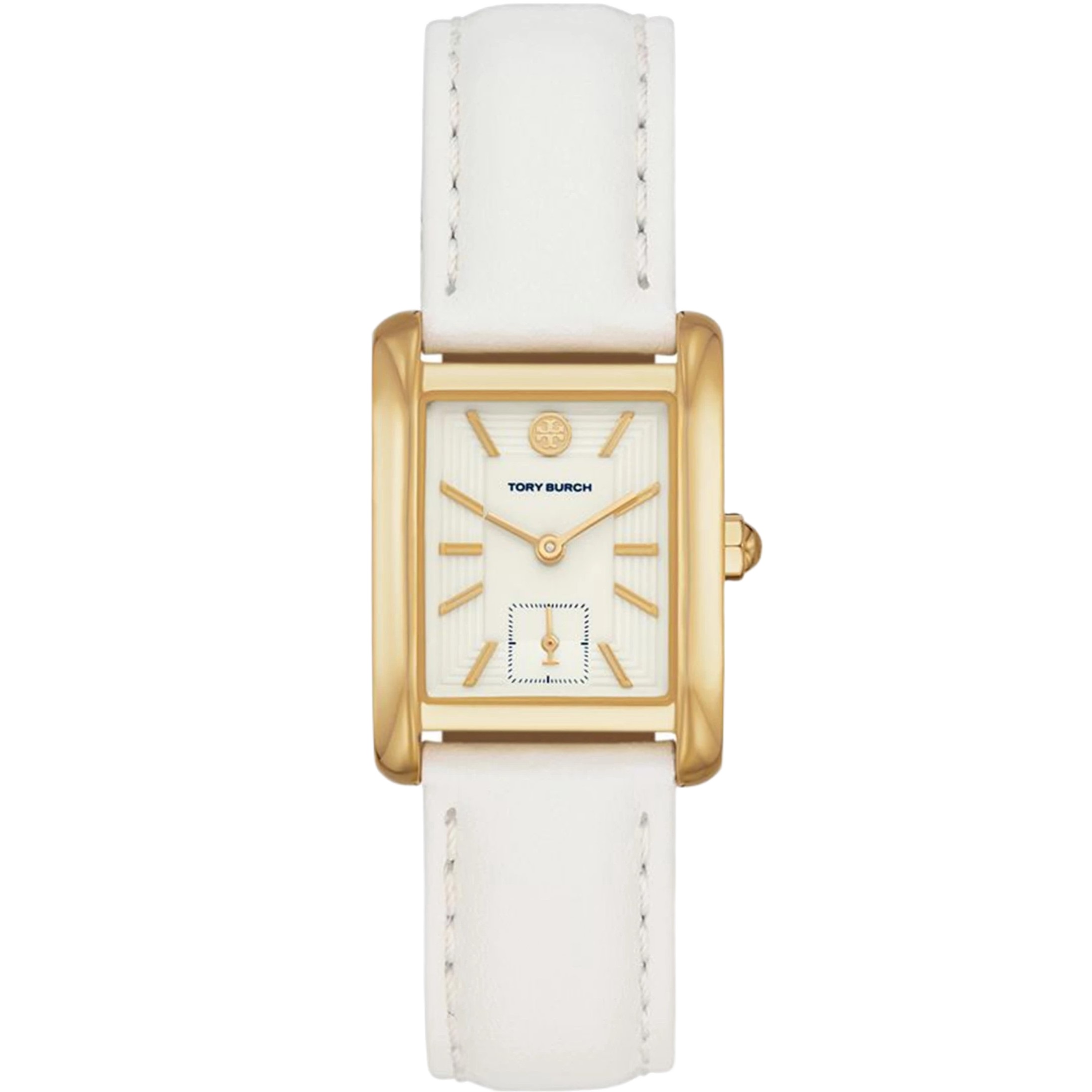 Đồng hồ đeo tay nữ Tory Burch Womens The Eleanor Ivory Leather Strap Watch TBW1028 4