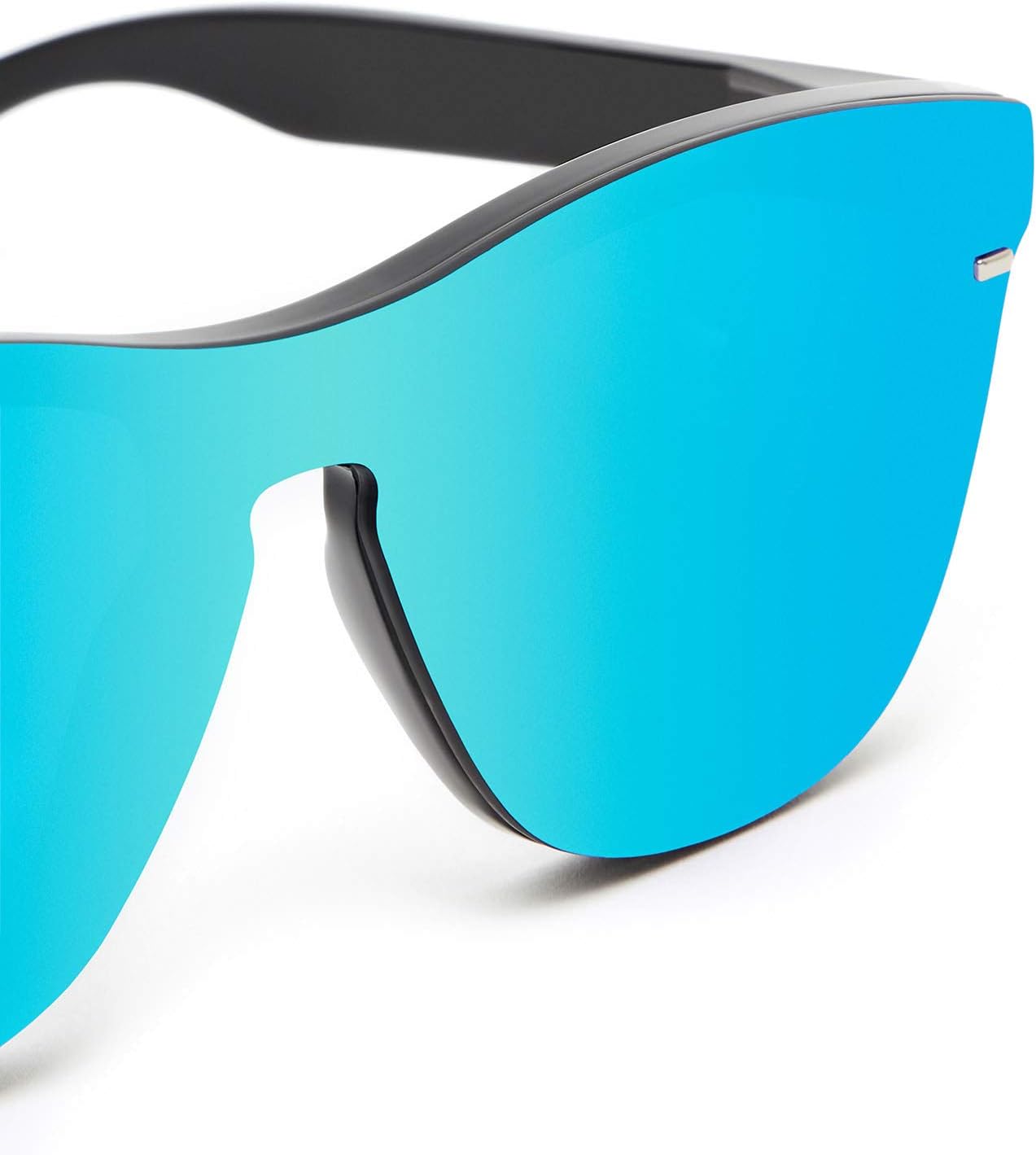 KÍNH MÁT HAWKERS CLEAR BLUE ONE VENM HYBRID SHINY BLACK FRAME AND BLUE SKY MIRRORED MASK LENS 6