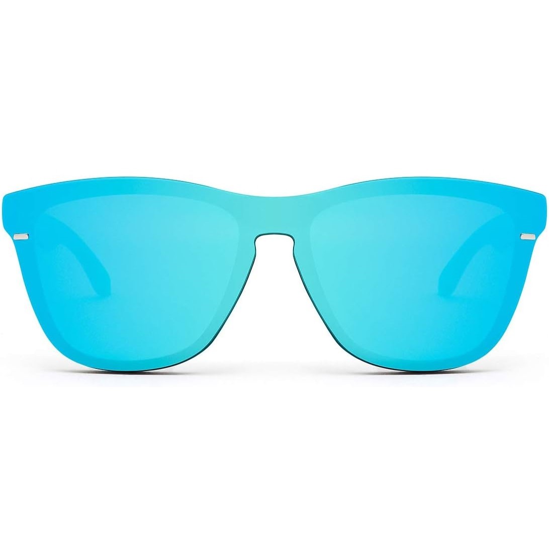 KÍNH MÁT HAWKERS CLEAR BLUE ONE VENM HYBRID SHINY BLACK FRAME AND BLUE SKY MIRRORED MASK LENS 8