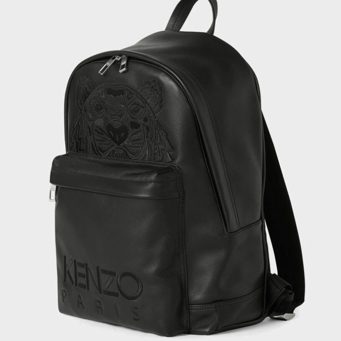 Ba lô Kenzo Small Leather Rucksack Black Backpack 2
