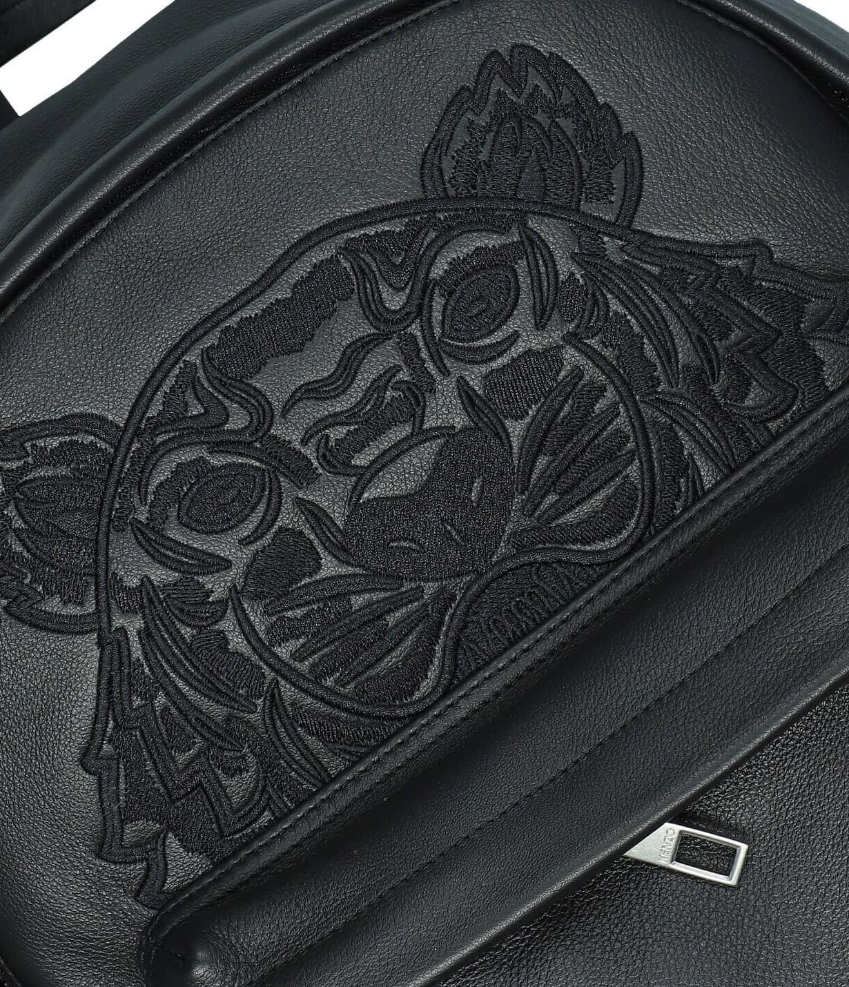 Ba lô Kenzo Small Leather Rucksack Black Backpack 8