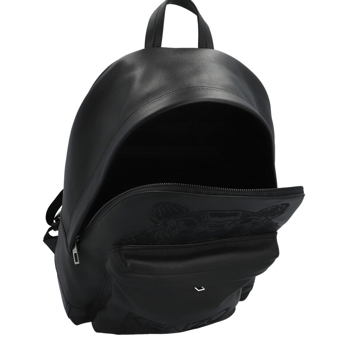 Ba lô Kenzo Small Leather Rucksack Black Backpack 14