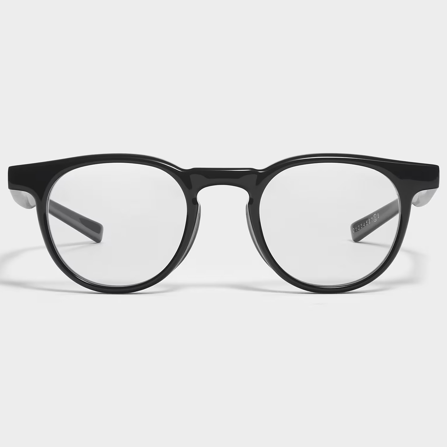 KÍNH MÁT GENTLE MONSTER MAISON MARGIELA MM009 01 CLEAR LENSES BLACK ACETATE FRAME 4