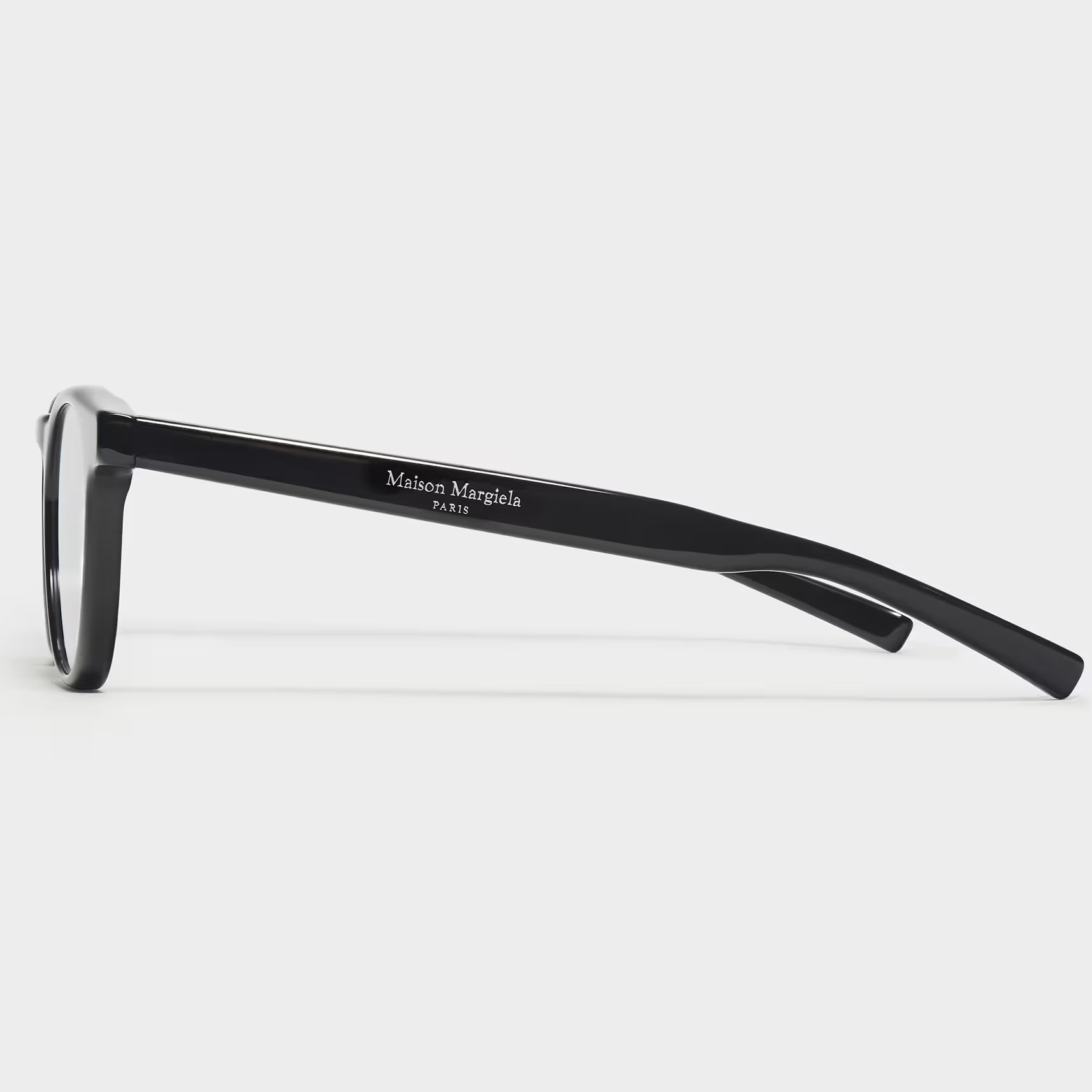 KÍNH MÁT GENTLE MONSTER MAISON MARGIELA MM009 01 CLEAR LENSES BLACK ACETATE FRAME 2