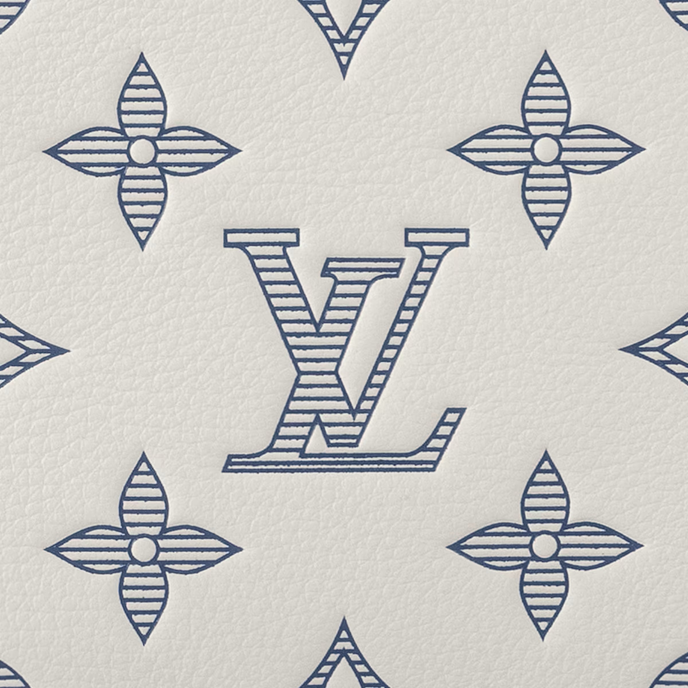 TÚI ĐEO CHÉO LV LOUIS VUITTON TRIO MESSENGER MONOGRAM SHADOW CALF LEATHER WHITE 6