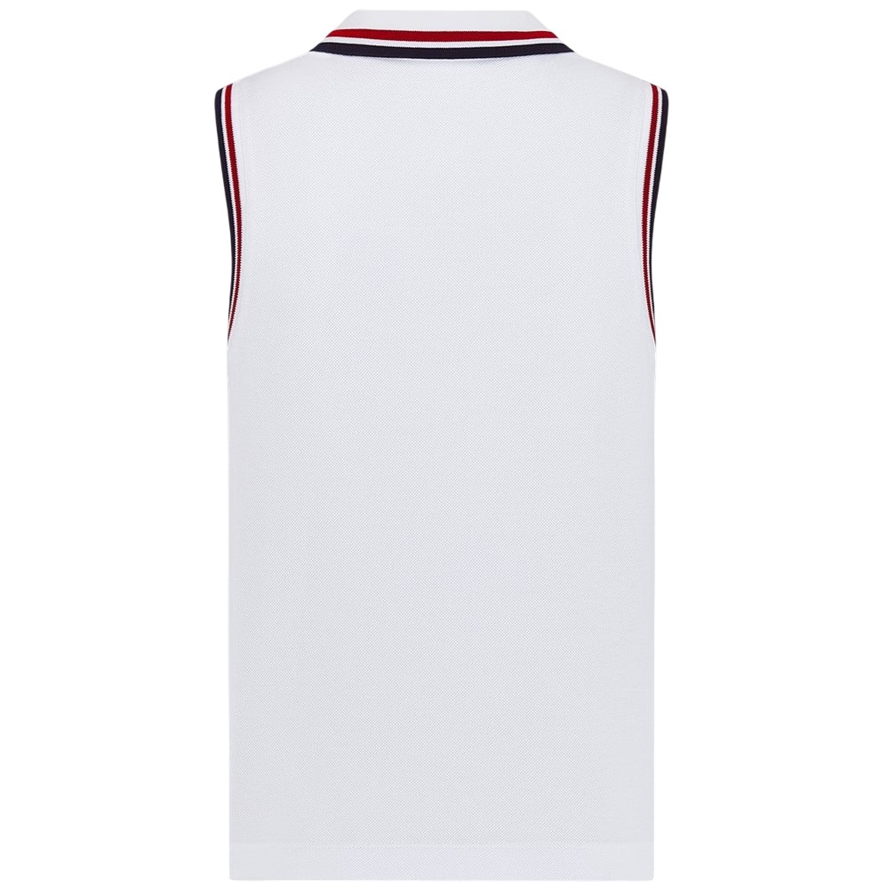 Combo bộ Dior Vibe Tank Top White Cotton-Blend Jersey with Three-Tone Signature 7