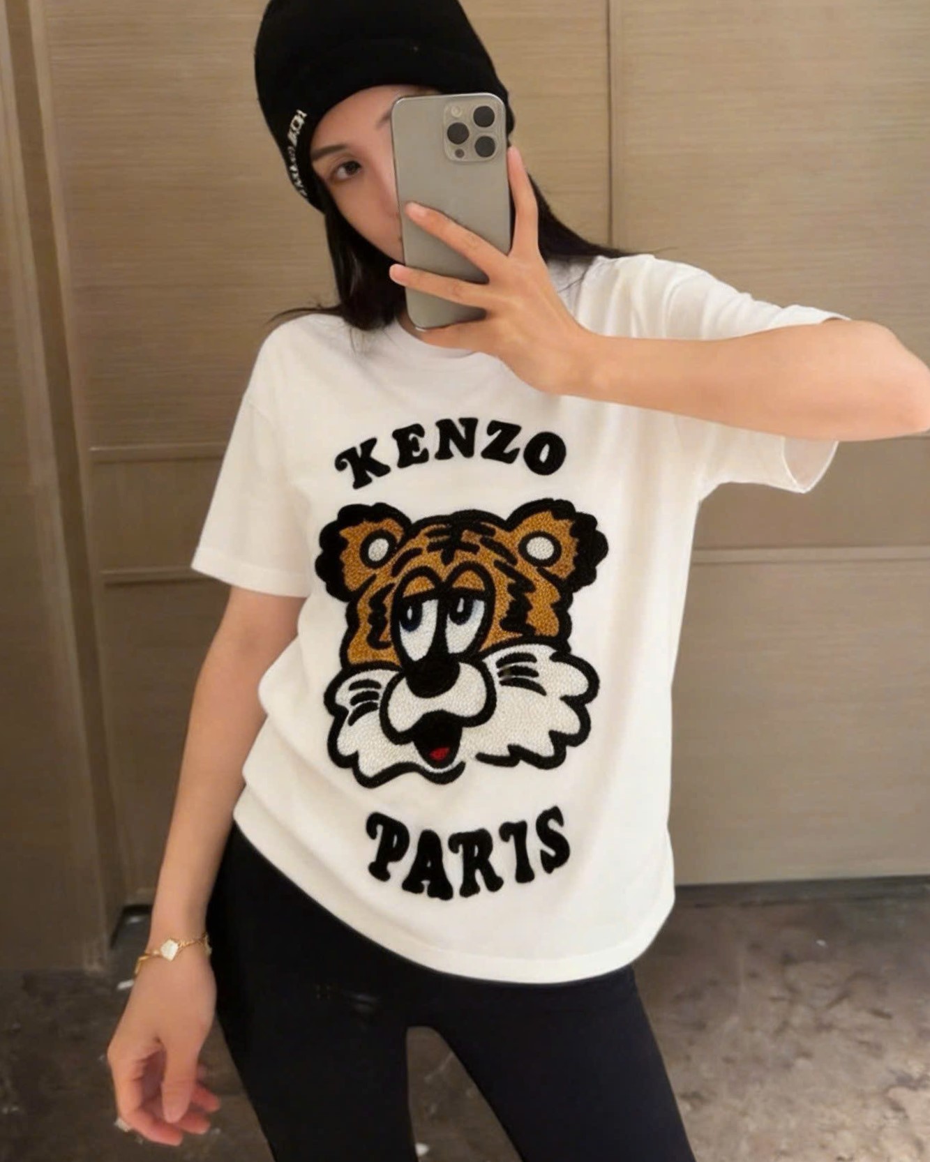 Áo thun nhiều màu đầu cọp Kenzo 5