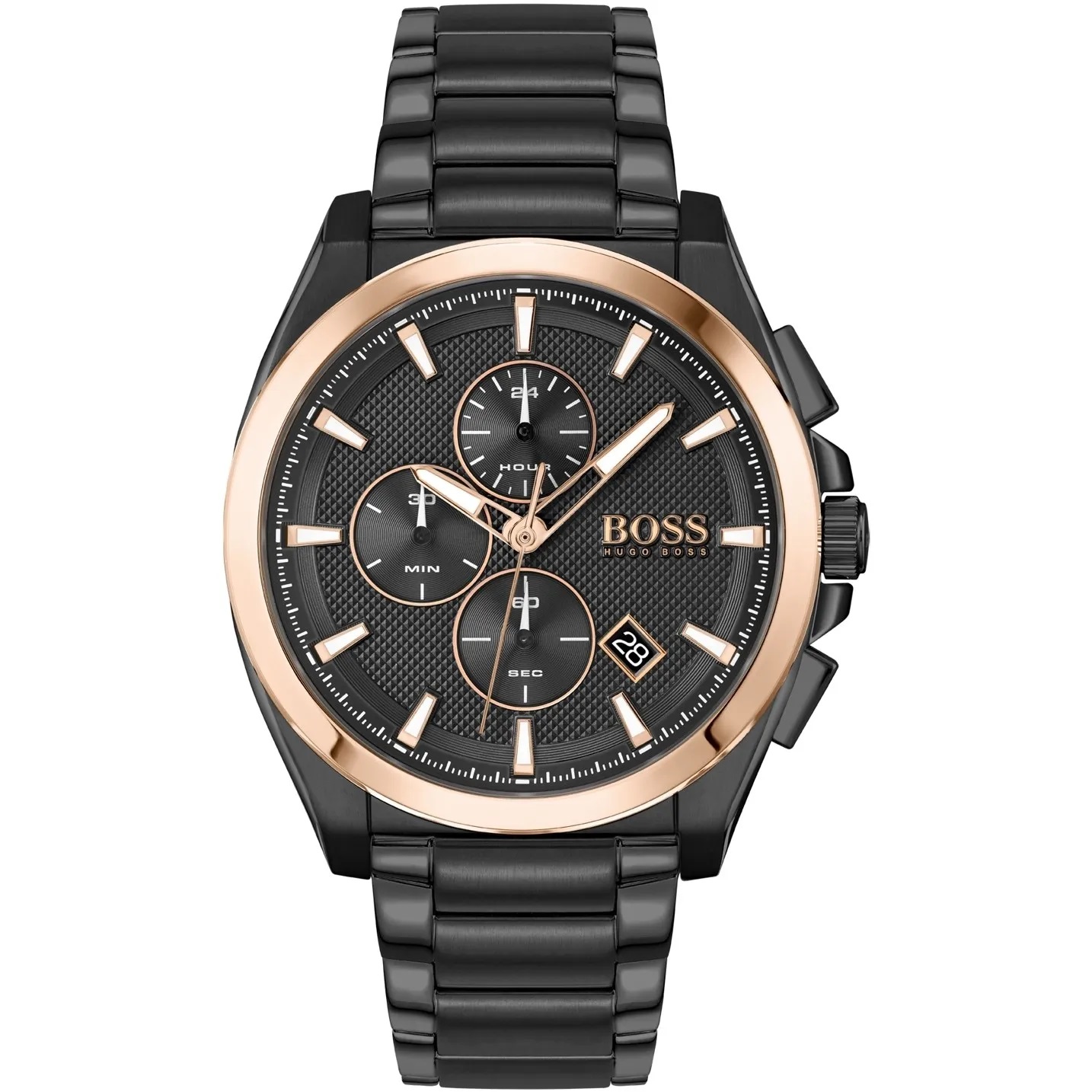 ĐỒNG HỒ ĐEO TAY NAM HUGO BOSS GRANDMASTER BLACK DIAL WATCH HB1513885 5