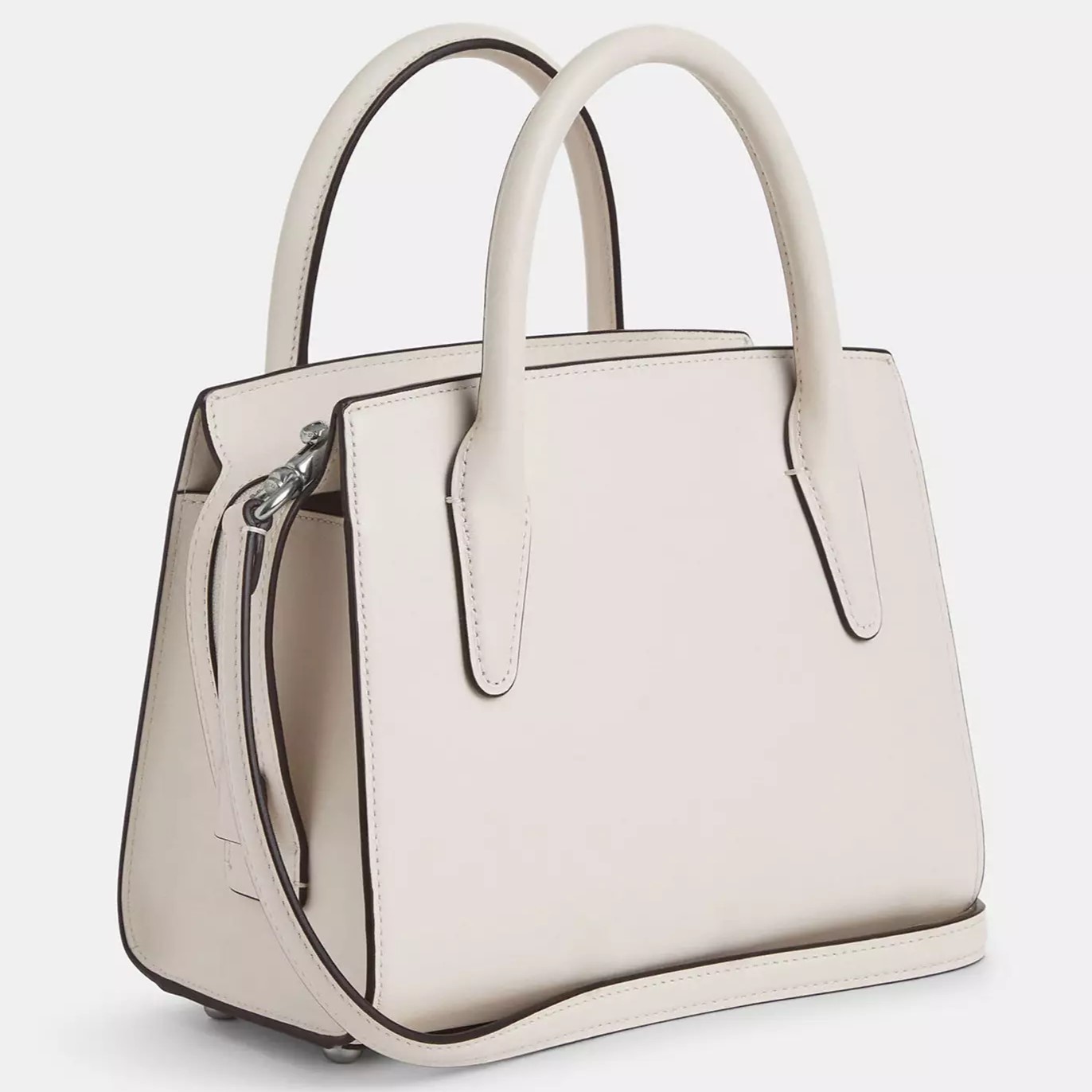 TÚI ĐEO CHÉO NỮ COACH ANDREA CARRYALL BAG SILVER CHALK CP081 1