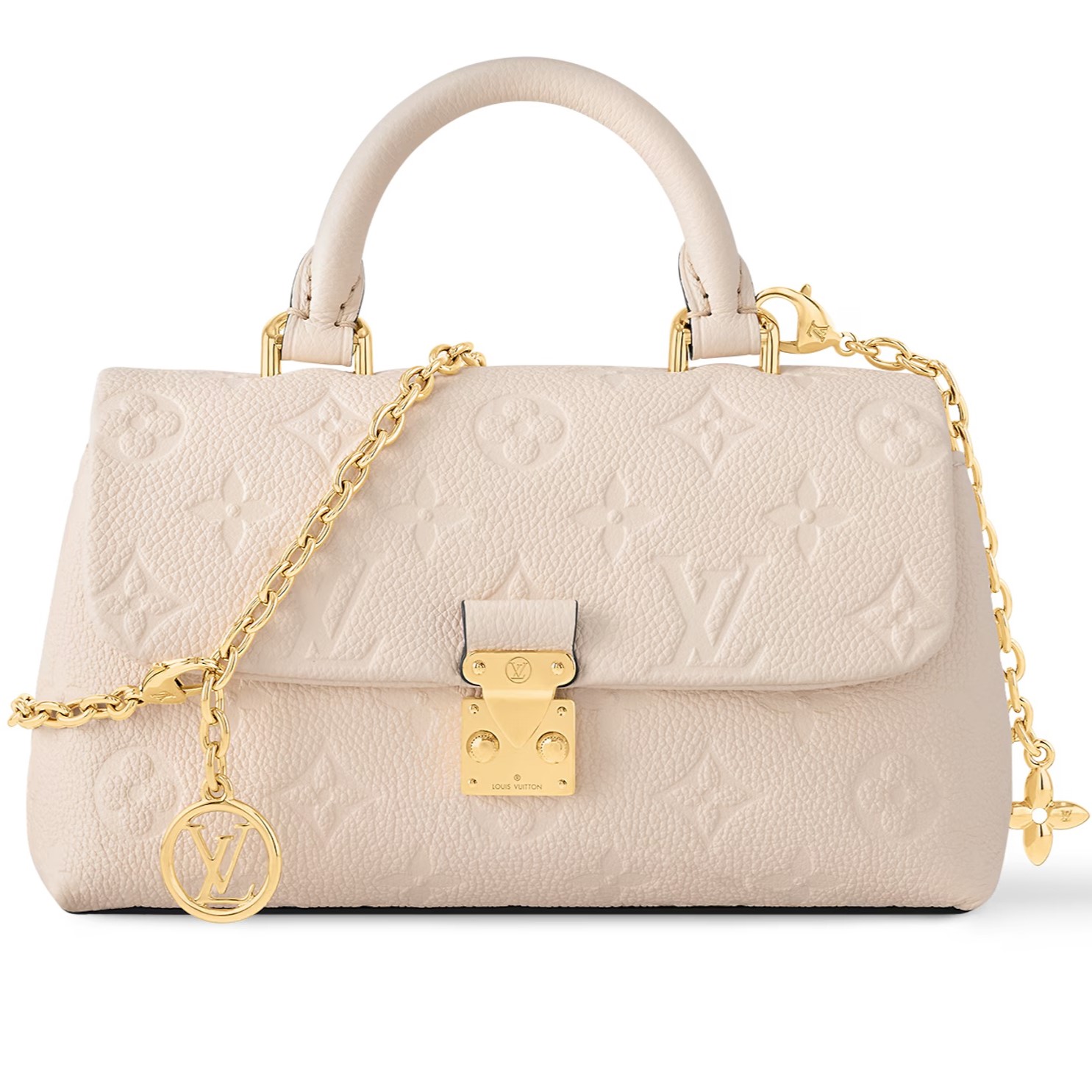 Túi xách Louis Vuitton Nano Madeleine Monogram Empreinte Cream 6
