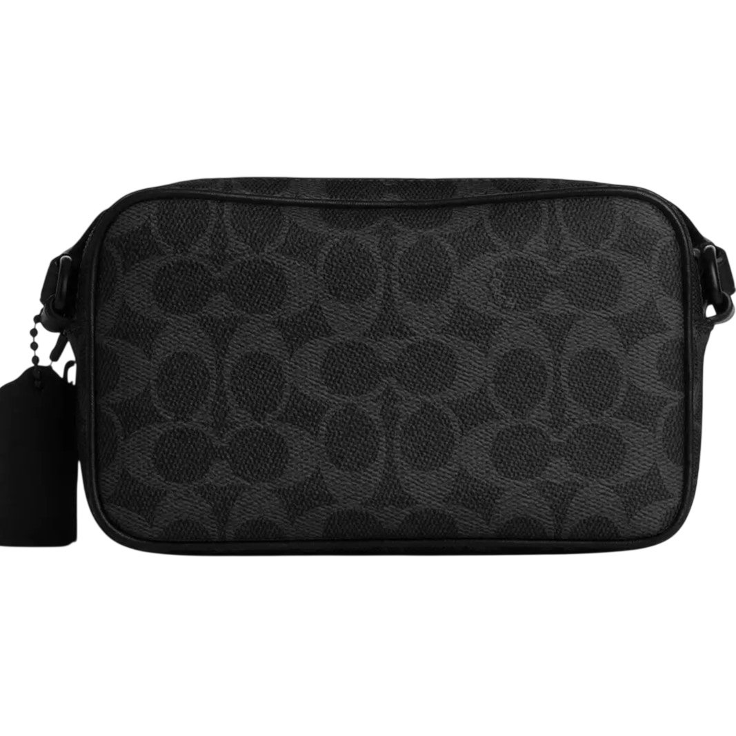 Túi đeo chéo Coach Colton Crossbody Bag 19 In Signature Canvas Matte Black CET55 1