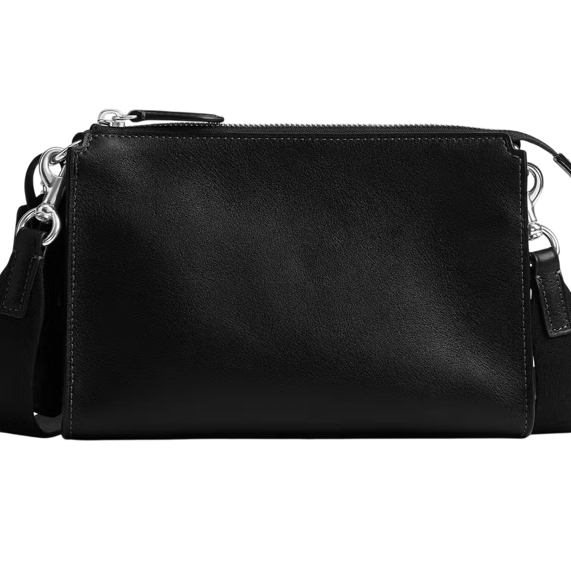 Túi nam đen Coach Harrison Crossbody Bag Black CFT70 2