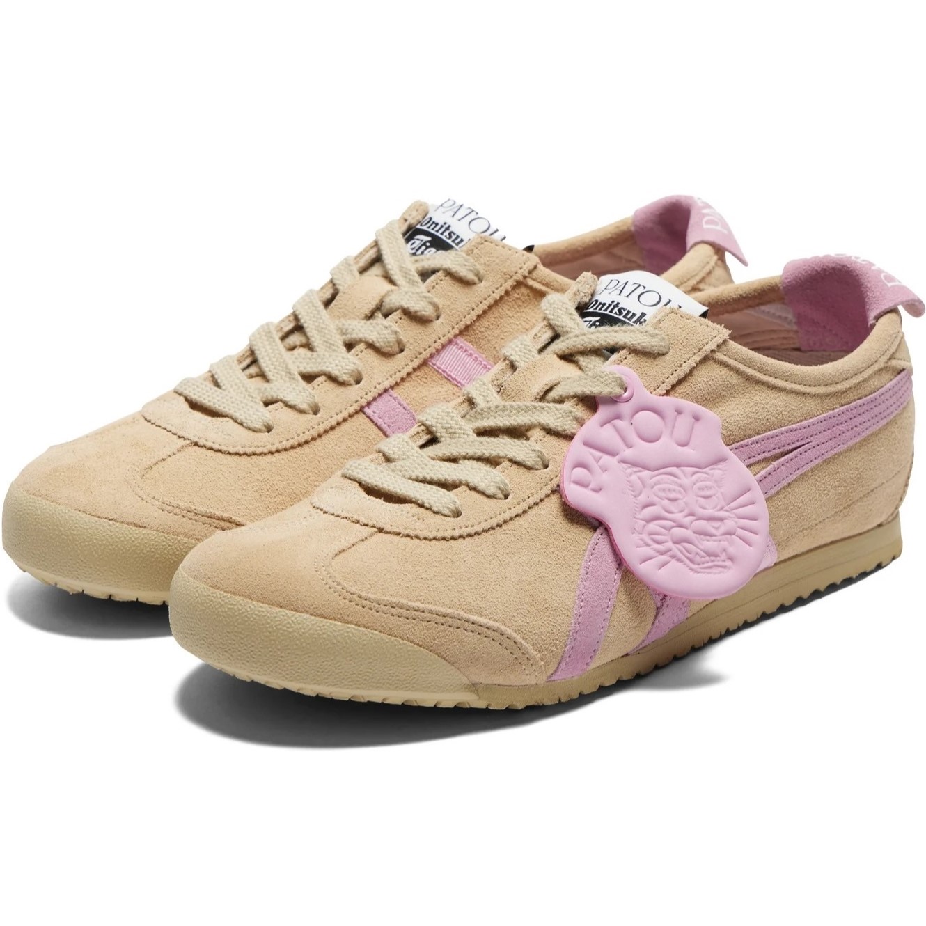 Giày thể thao Onitsuka Tiger x Patou Mexico 66 Putty Cotton Candy 1183C380-200 7