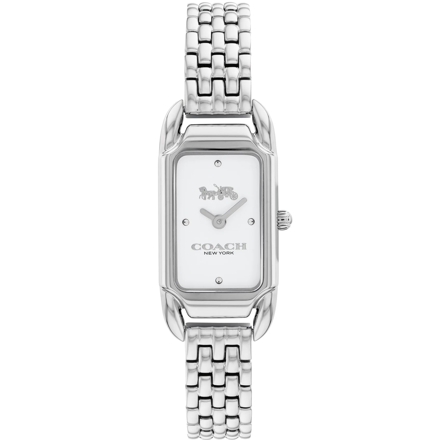 ĐỒNG HỒ ĐEO TAY NỮ COACH CADIE SILVER STAINLESS STEEL WHITE DIAL WOMENS WATCH 14504035 5