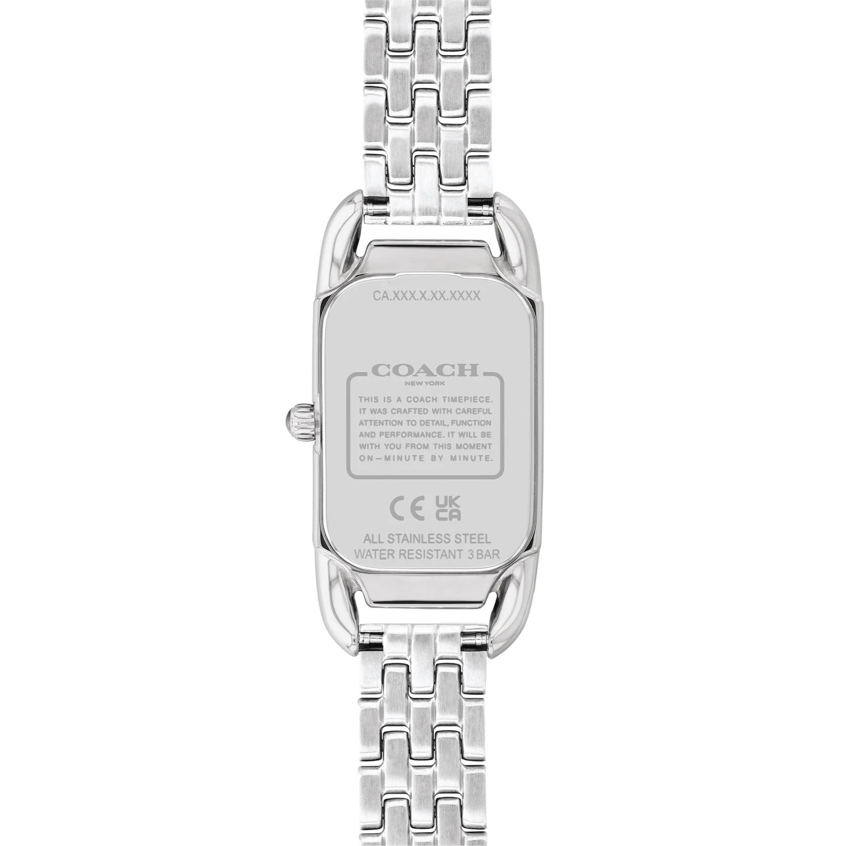 ĐỒNG HỒ ĐEO TAY NỮ COACH CADIE SILVER STAINLESS STEEL WHITE DIAL WOMENS WATCH 14504035 7