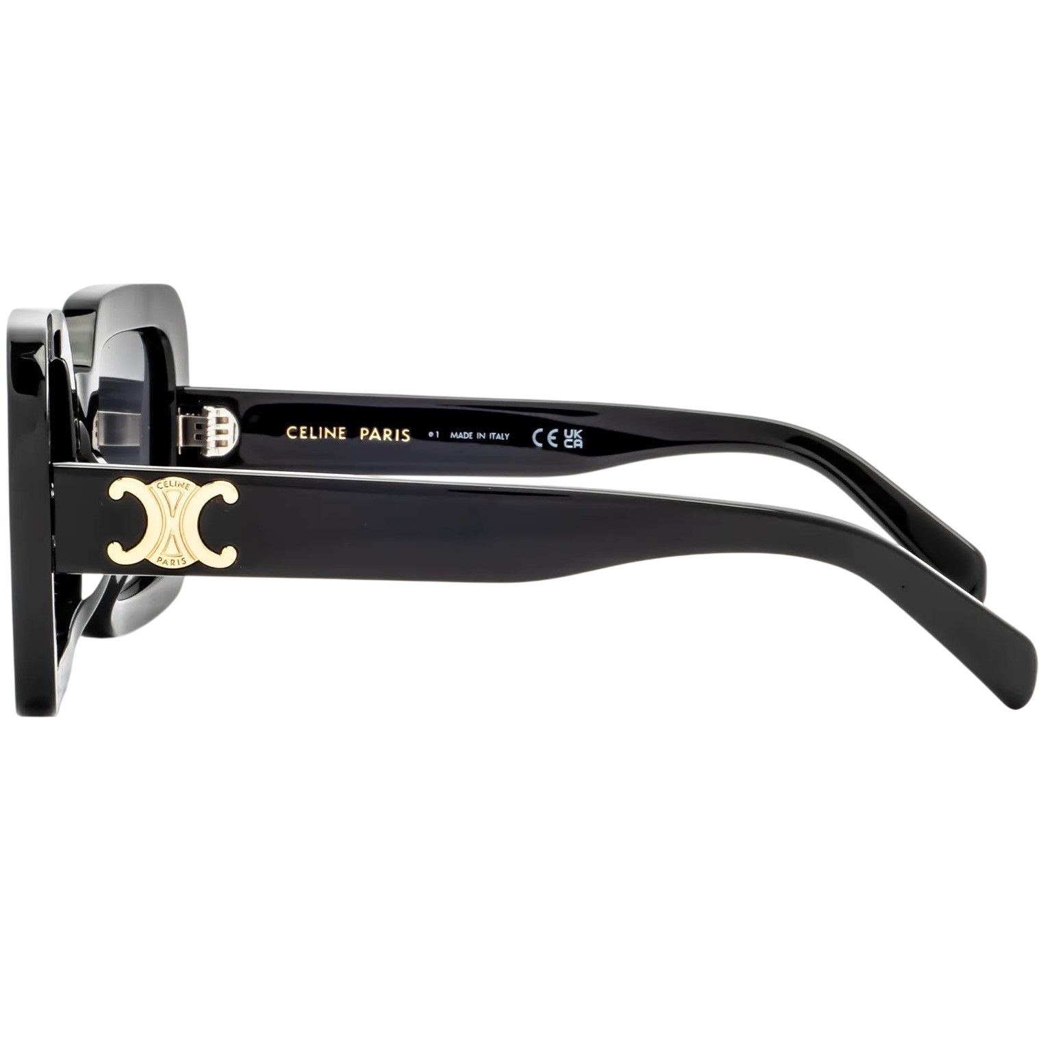 Mắt kính nữ Celine Triomphe Square Sunglasses Black CL40304U 4