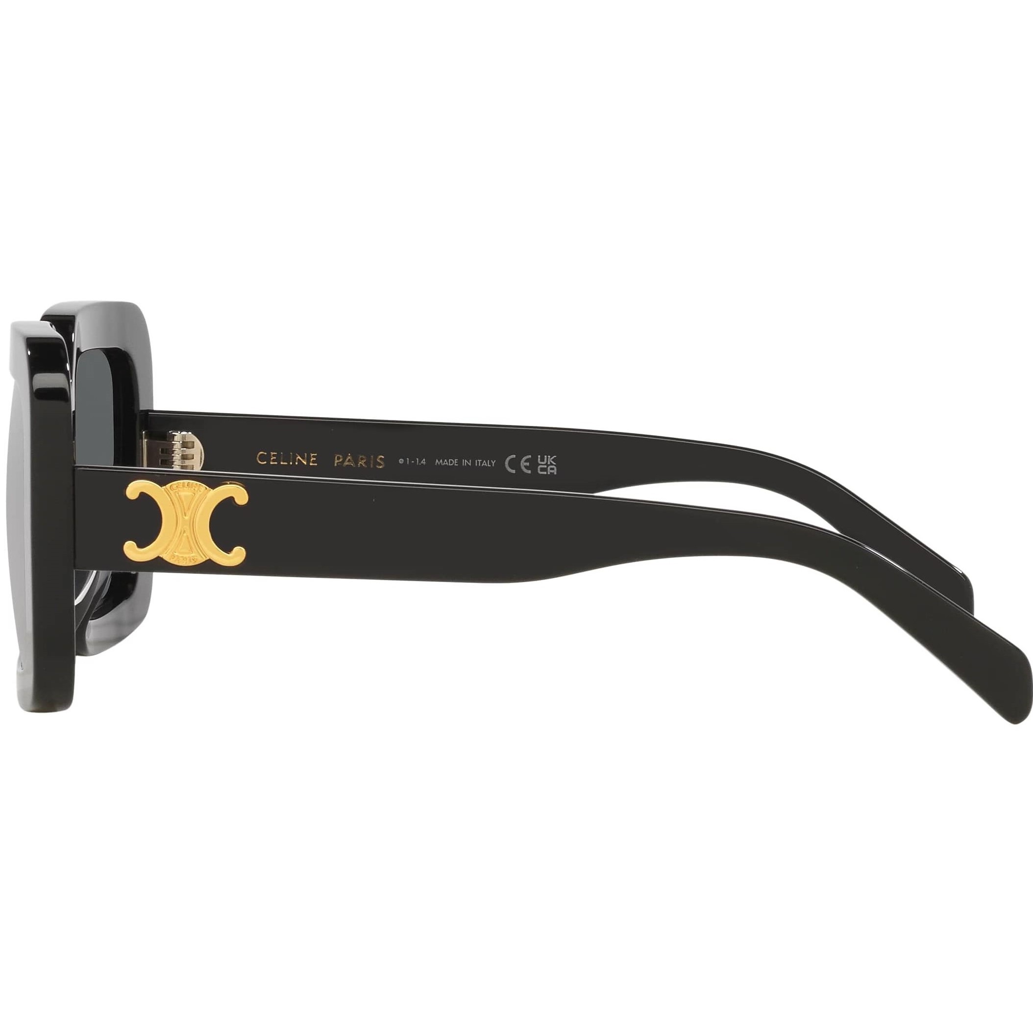 Mắt kính nữ Celine Triomphe Square Sunglasses Black CL40304U 6