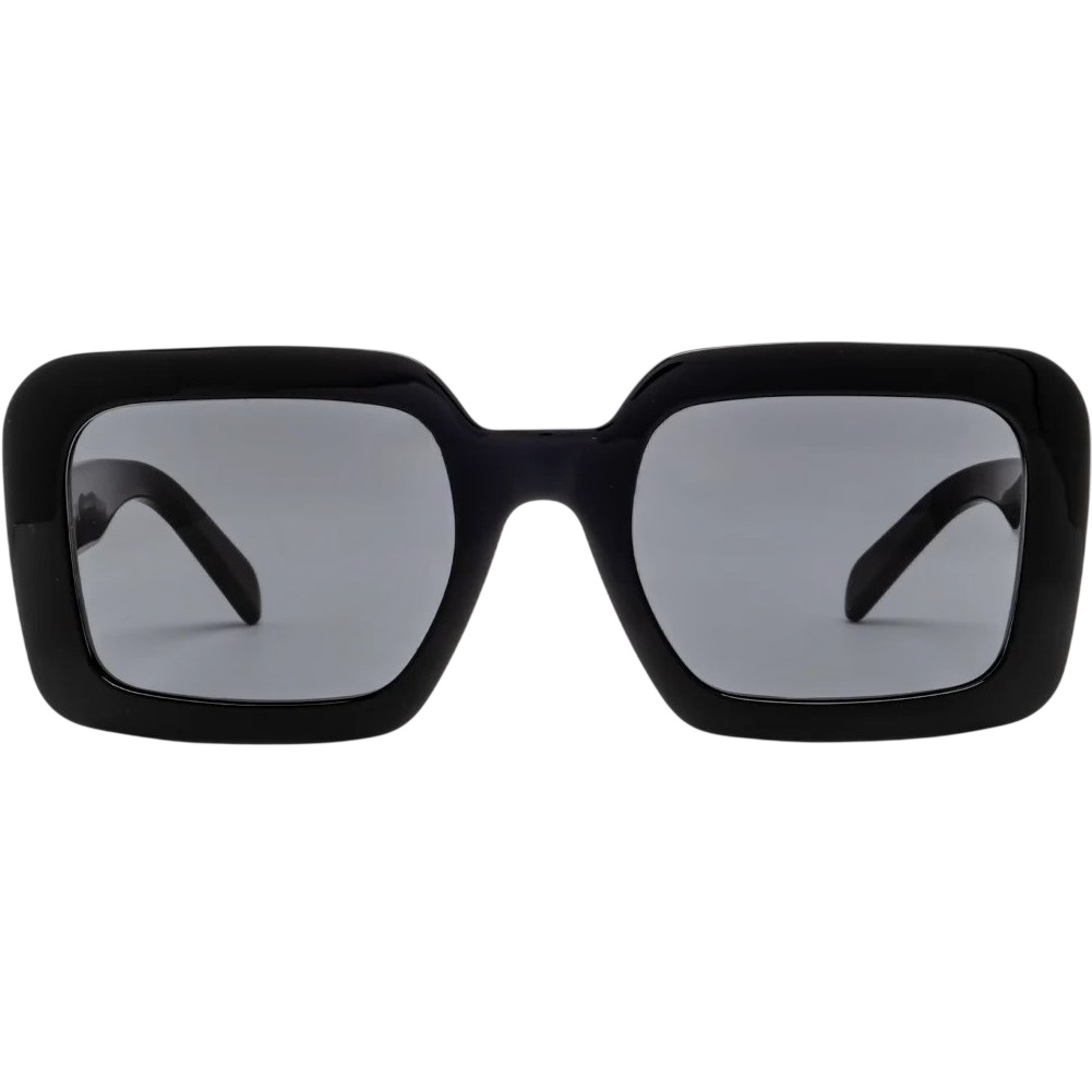 Mắt kính nữ Celine Triomphe Square Sunglasses Black CL40304U 9
