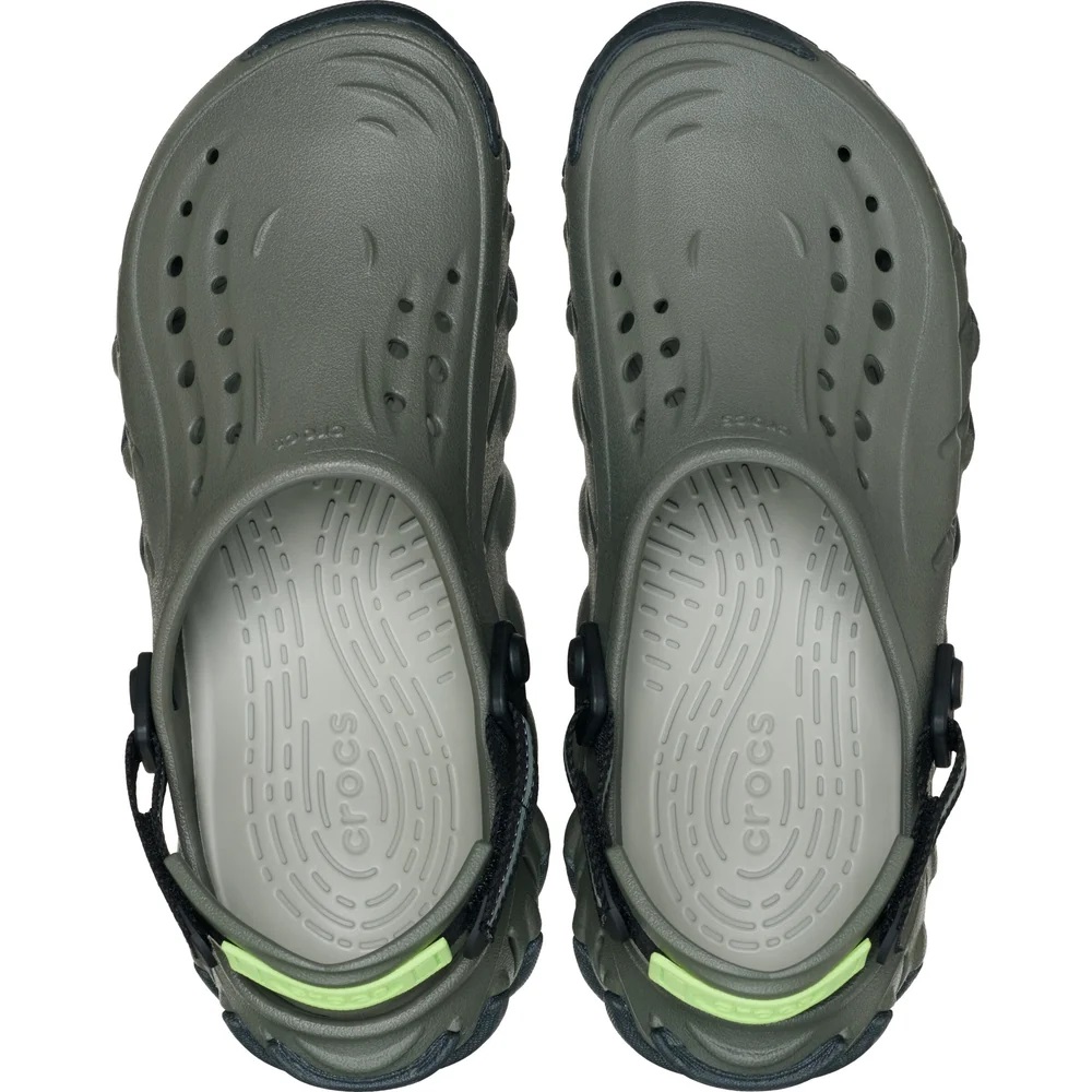 Giày sandal Clog Unisex Crocs Echo RO S2C Dusty Olive 4