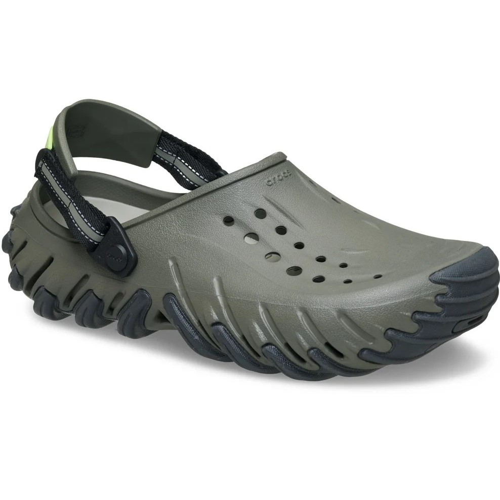 Giày sandal Clog Unisex Crocs Echo RO S2C Dusty Olive 5