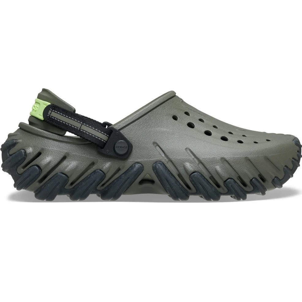 Giày sandal Clog Unisex Crocs Echo RO S2C Dusty Olive 6