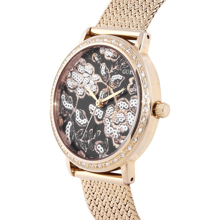Đồng hồ đeo tay nữ Guess Wildflower Gold Tone Watch U0822L2 8