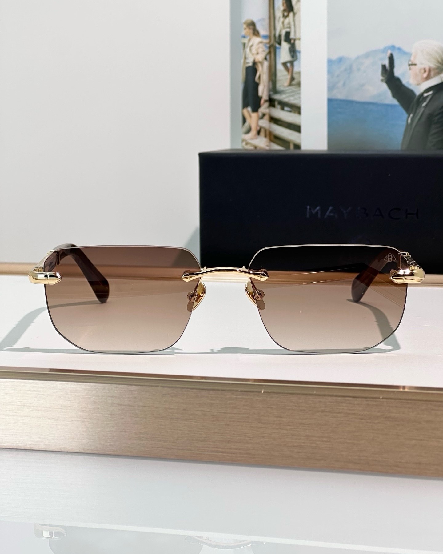 Kính mát thời trang unisex MayBach 1