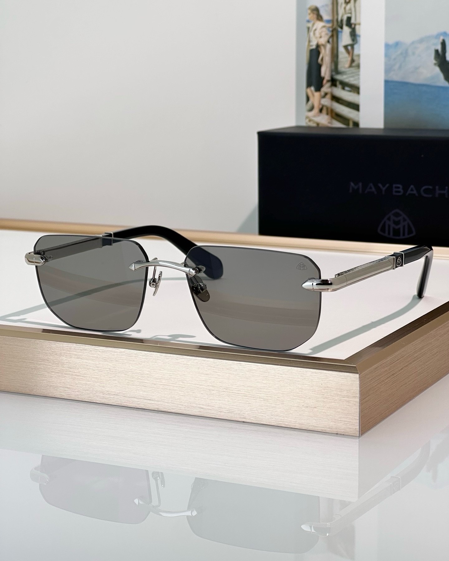 Kính mát thời trang unisex MayBach 9