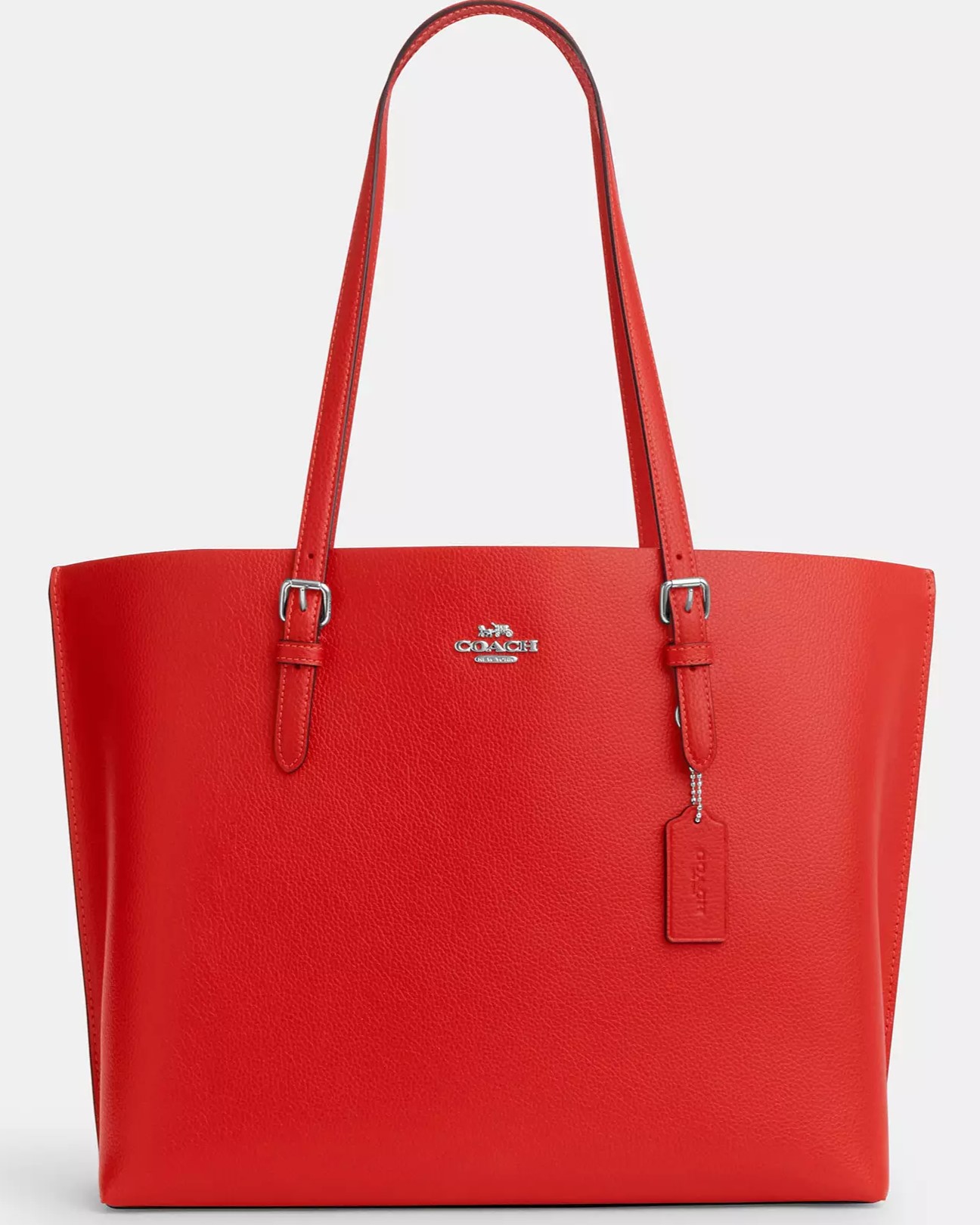 Túi xách nữ Coach Mollie Tote Bag Miami Red 1671 6