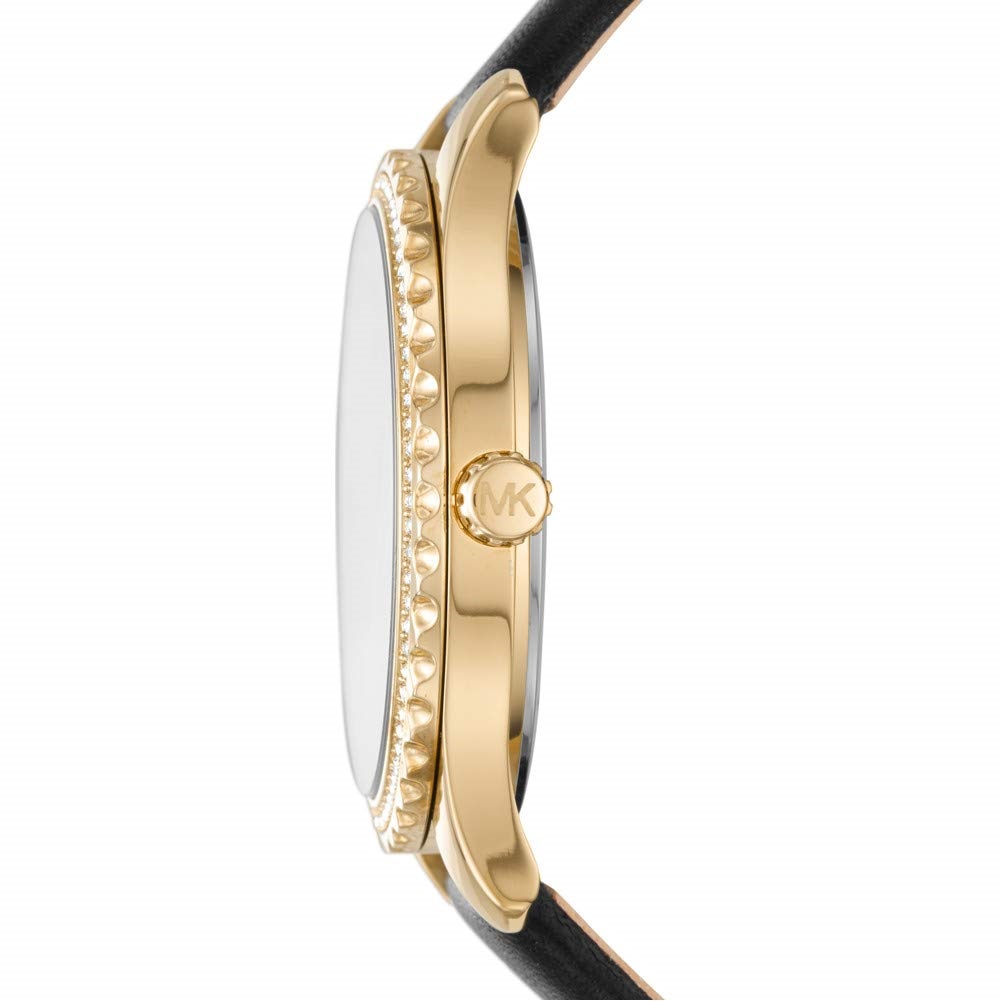 Đồng hồ đeo tay Michael Kors Layton Three Hand Mother of Pearl Black Dial Watch For Women MK2911 10