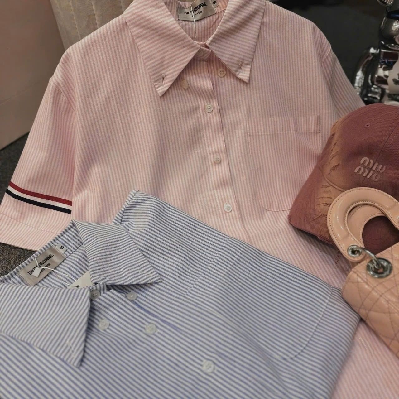 Áo sơ mi Thom Browne tay ngắn 9