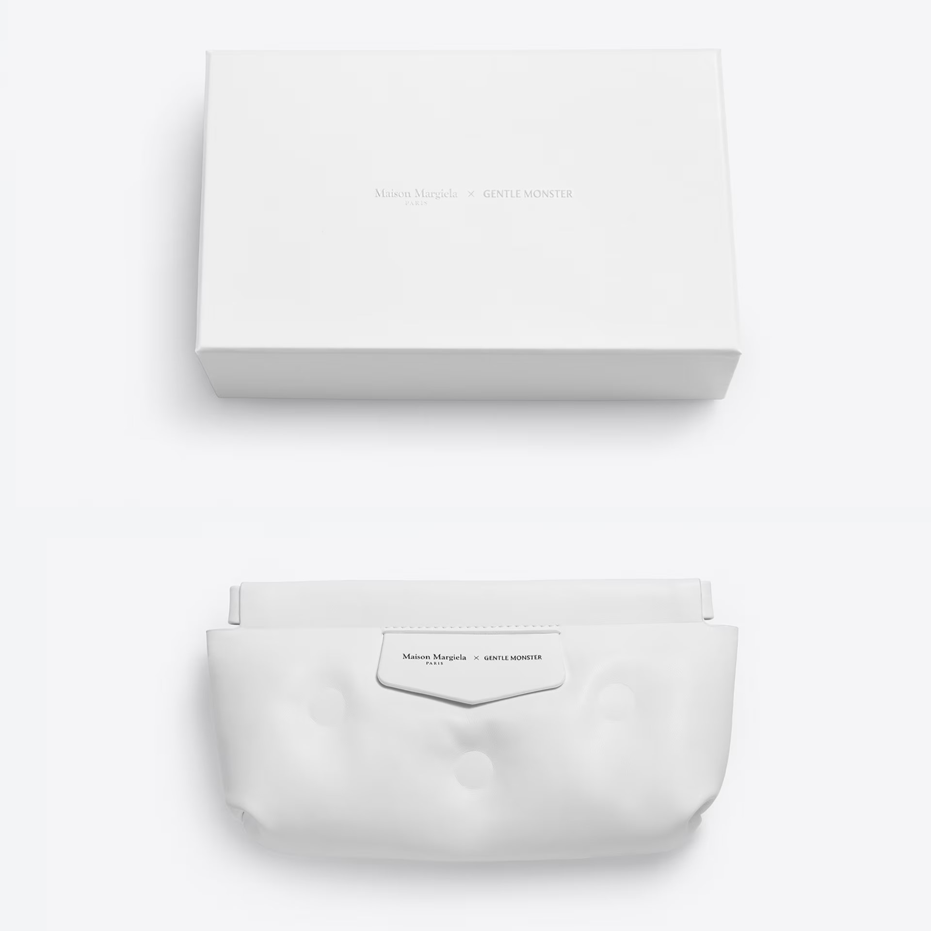 KÍNH MÁT GENTLE MONSTER MAISON MARGIELA MM108 01 BLACK LENSES CAT-EYE SHAPE BLACK ACETATE FRAME 5