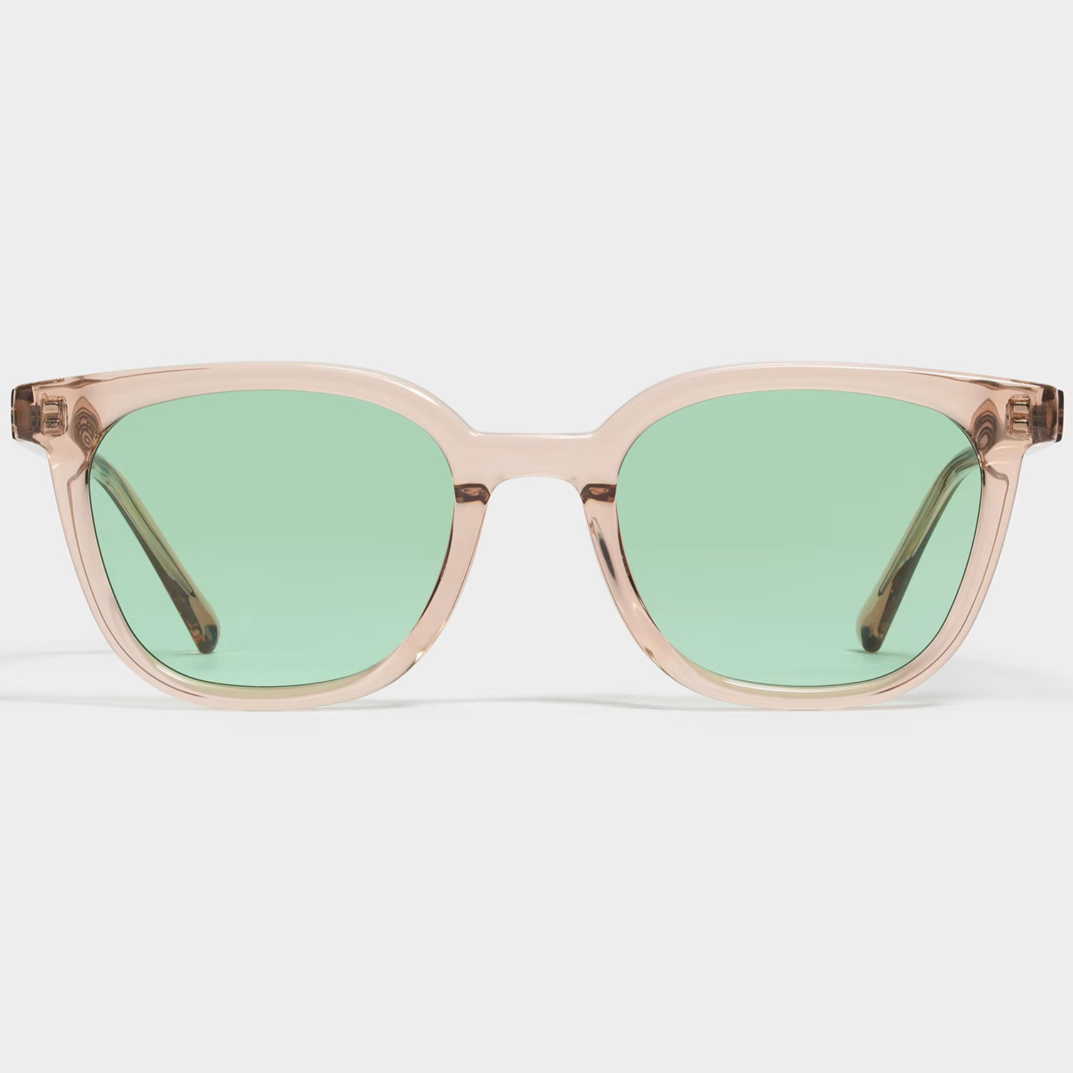 KÍNH MÁT GM GENTLE MONSTER TOMY PC1 GREEN TINTED LENSES PINK SQUARE ACETATE FRAME 5