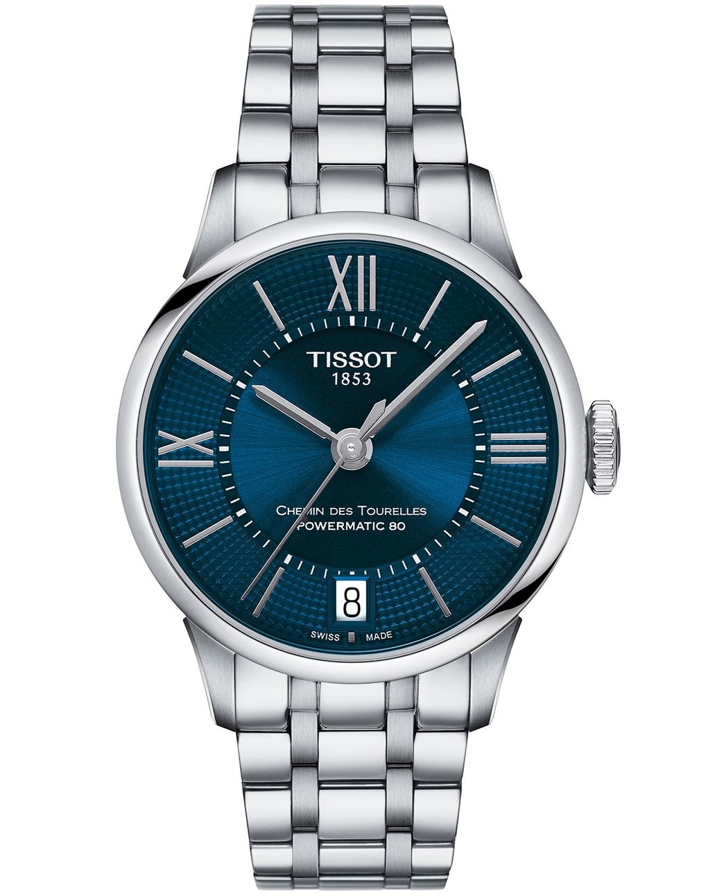 ĐỒNG HỒ NỮ DÂY KIM LOẠI TISSOT CHEMIN DES TOURELLES POWERMATIC 80 LADY T099.207.11.048.00 9