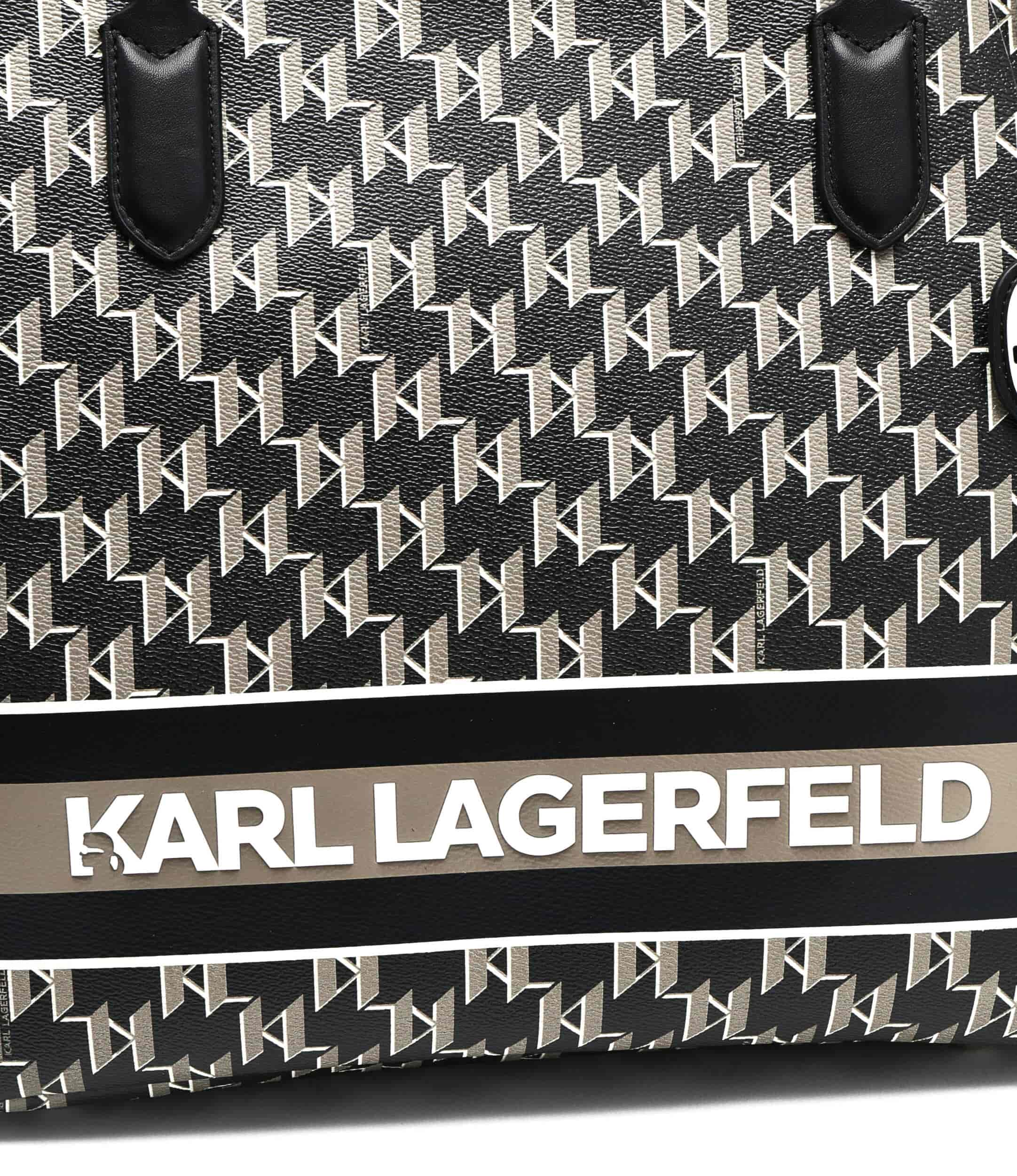 Túi xách Karl Lagerfeld Ikonik Mono Stripe Tote Bag 4