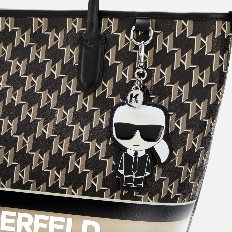 Túi xách Karl Lagerfeld Ikonik Mono Stripe Tote Bag 9