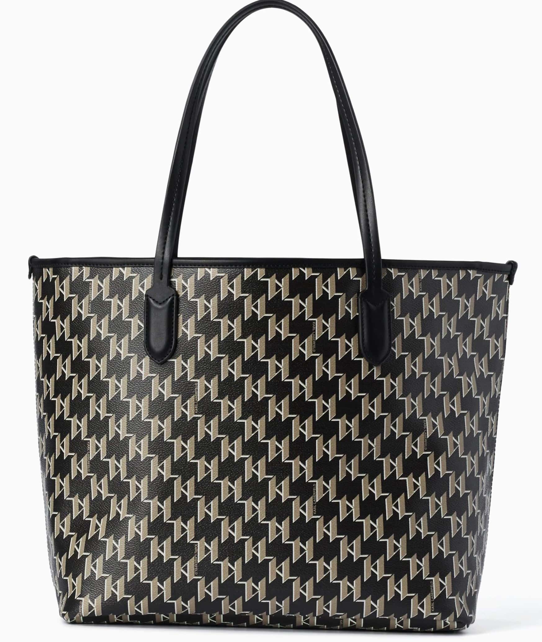 Túi xách Karl Lagerfeld Ikonik Mono Stripe Tote Bag 11