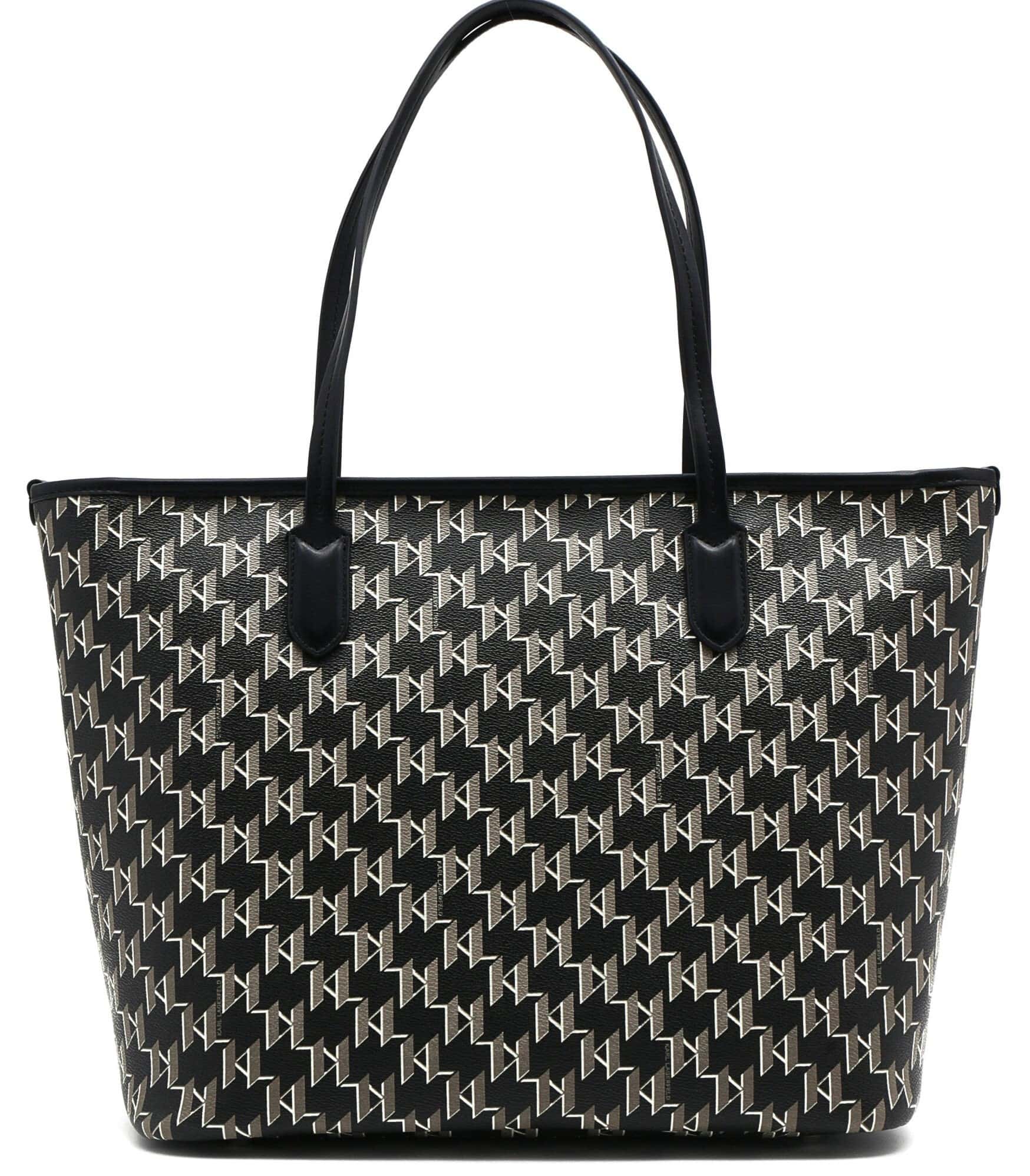 Túi xách Karl Lagerfeld Ikonik Mono Stripe Tote Bag 15