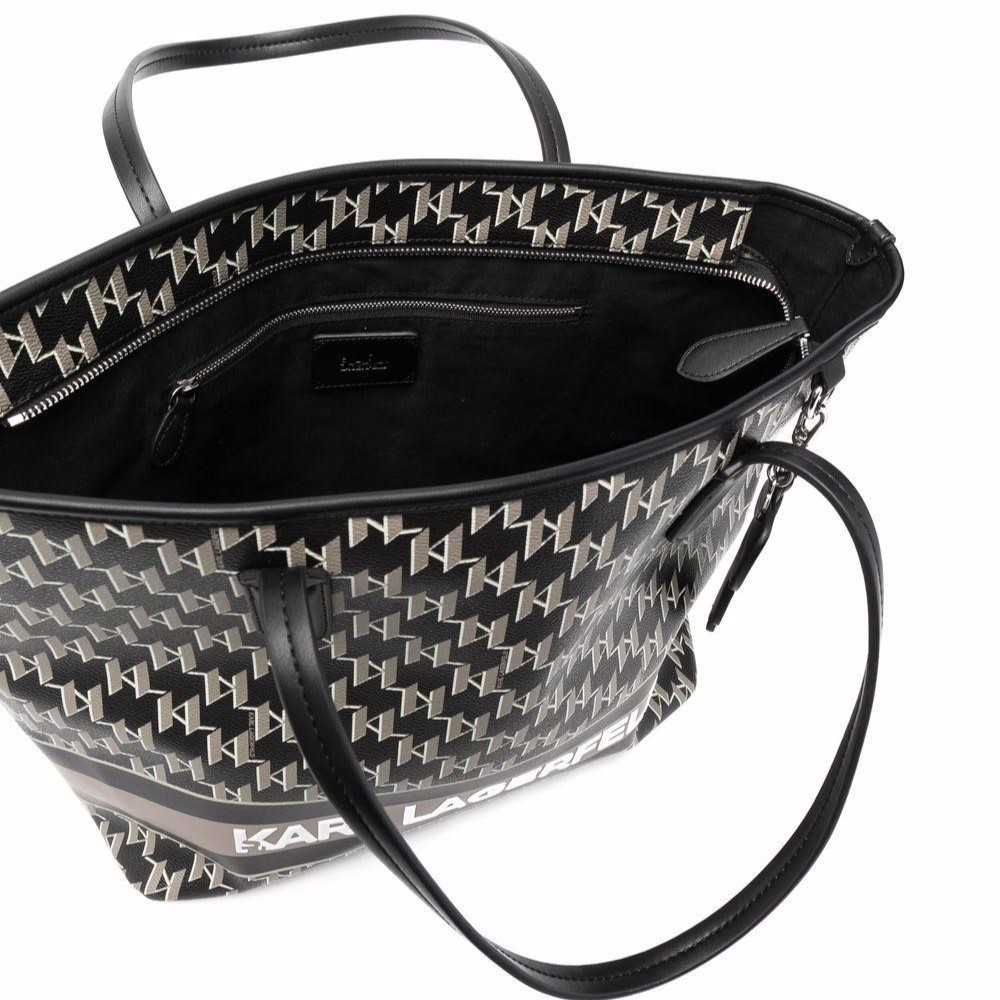 Túi xách Karl Lagerfeld Ikonik Mono Stripe Tote Bag 28