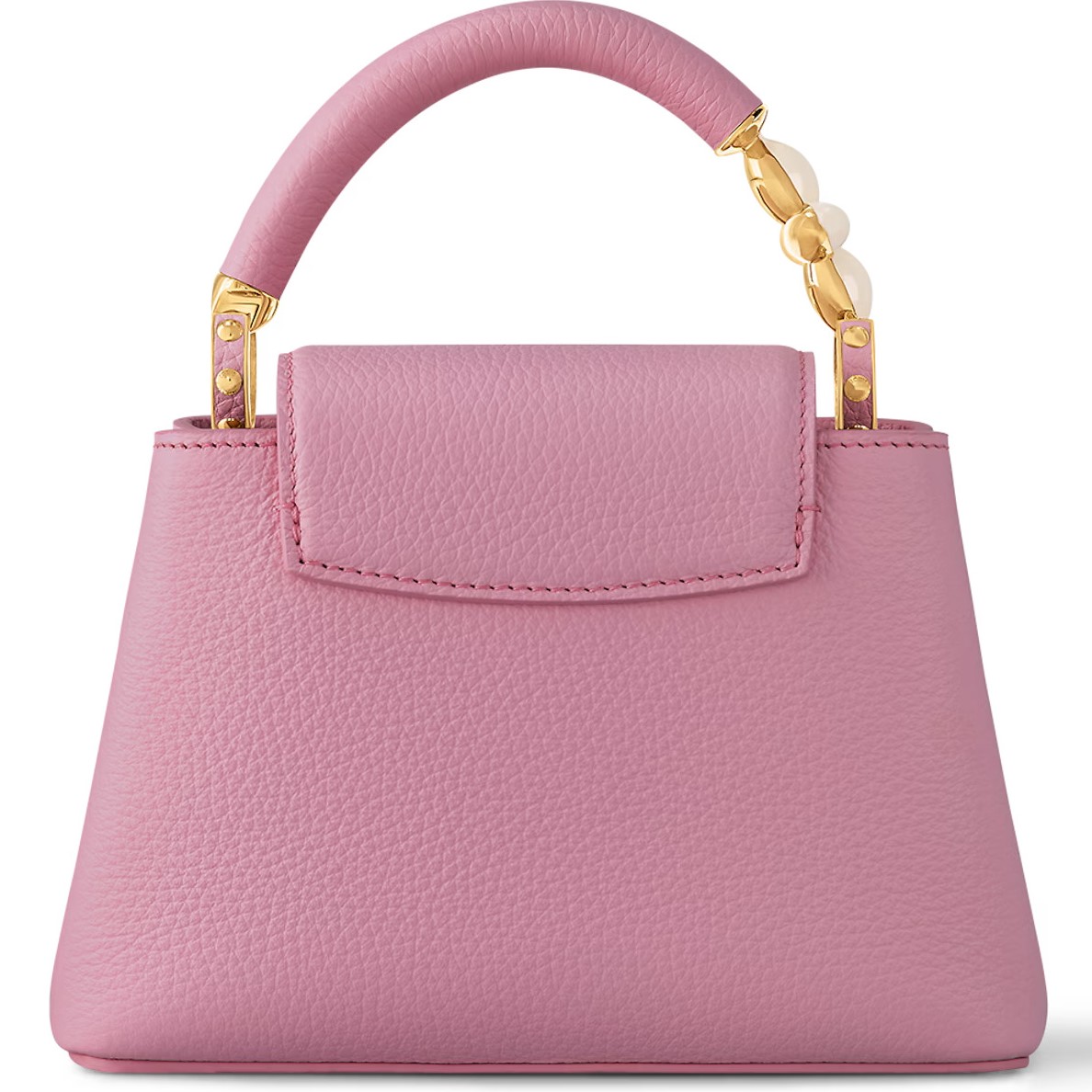 Túi Nữ Louis Vuitton Capucines Mini Marshmallow Pink 7