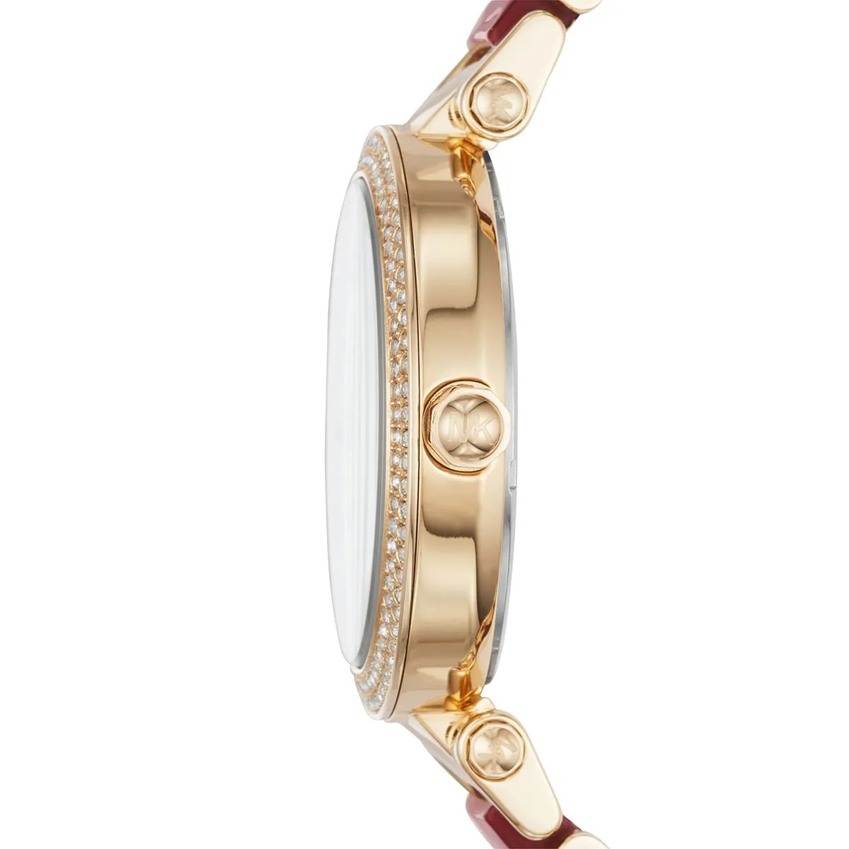 Đồng hồ đeo tay nữ Michael Kors Parker Crystallized Red Gold Tone Ladies Watch MK6427 10