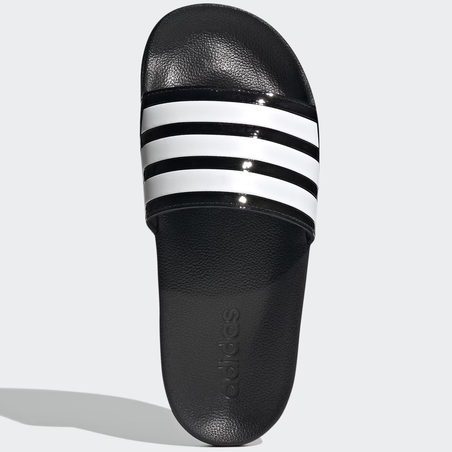 Dép sọc trắng đen Adidas Quai Ngang Adilette Shower Slides Core Black Cloud White FZ2852 5