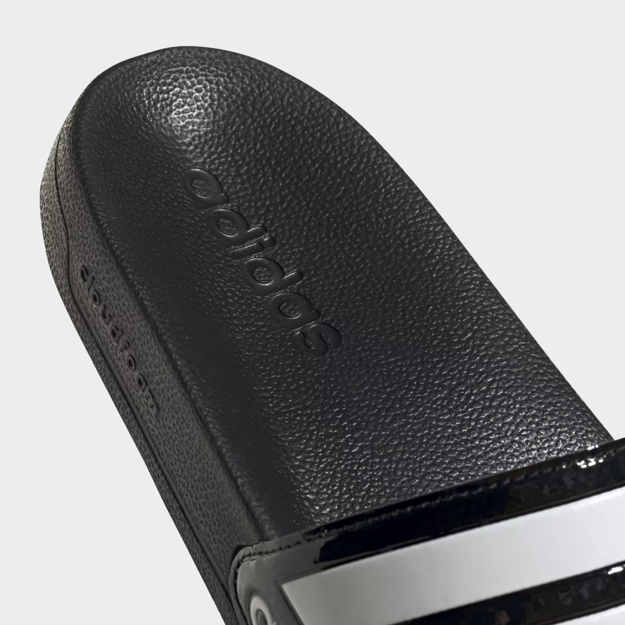 Dép sọc trắng đen Adidas Quai Ngang Adilette Shower Slides Core Black Cloud White FZ2852 6