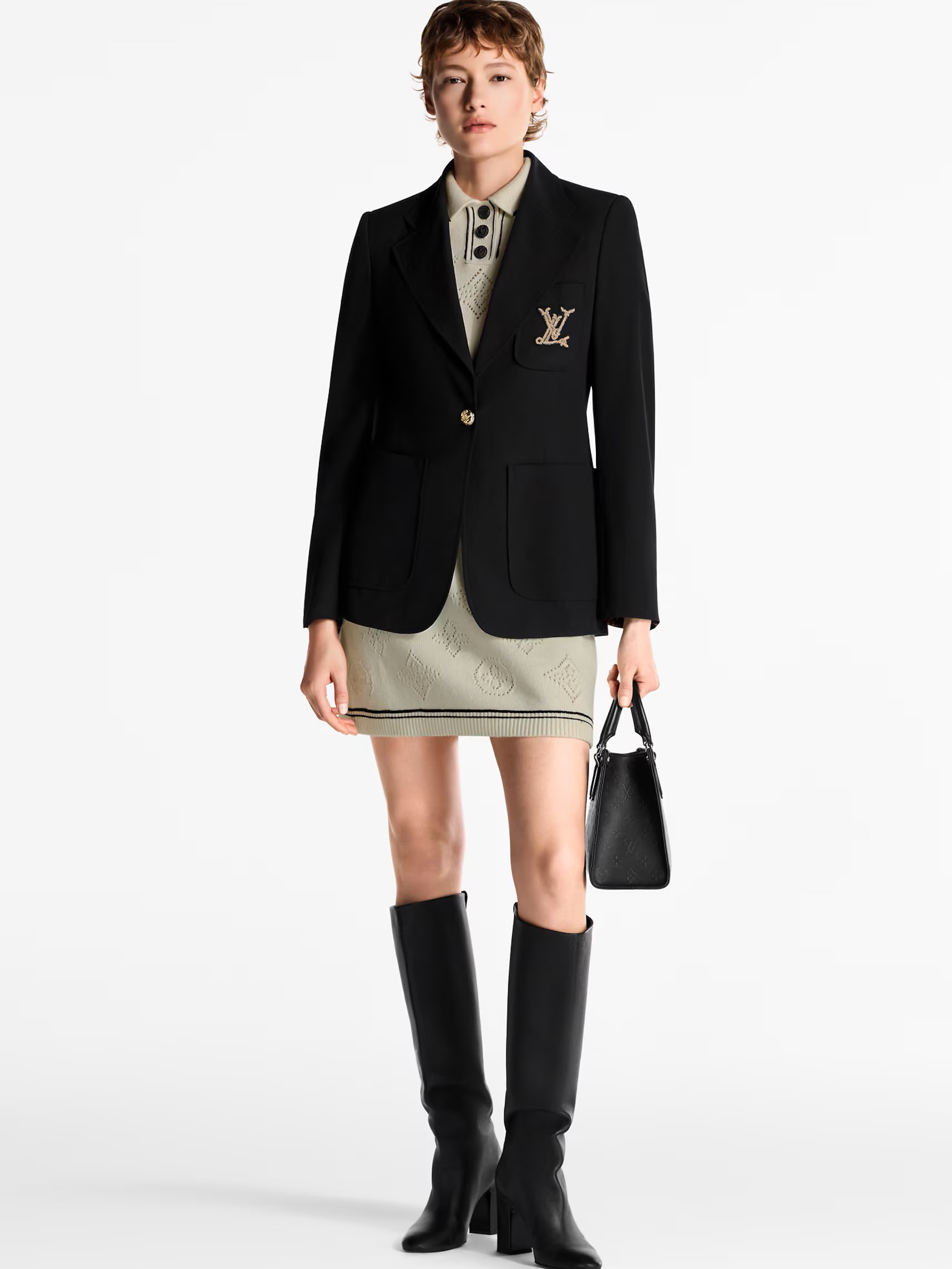 Áo khoác vest nữ LV Louis Vuitton Nautical Preppy Blazer 4